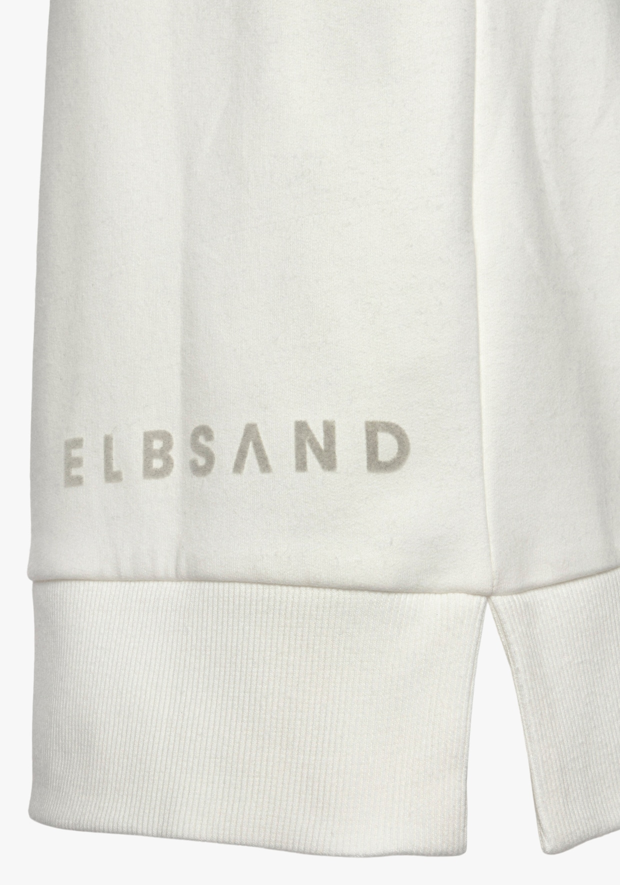Elbsand Sweatshirt met capuchon - wit