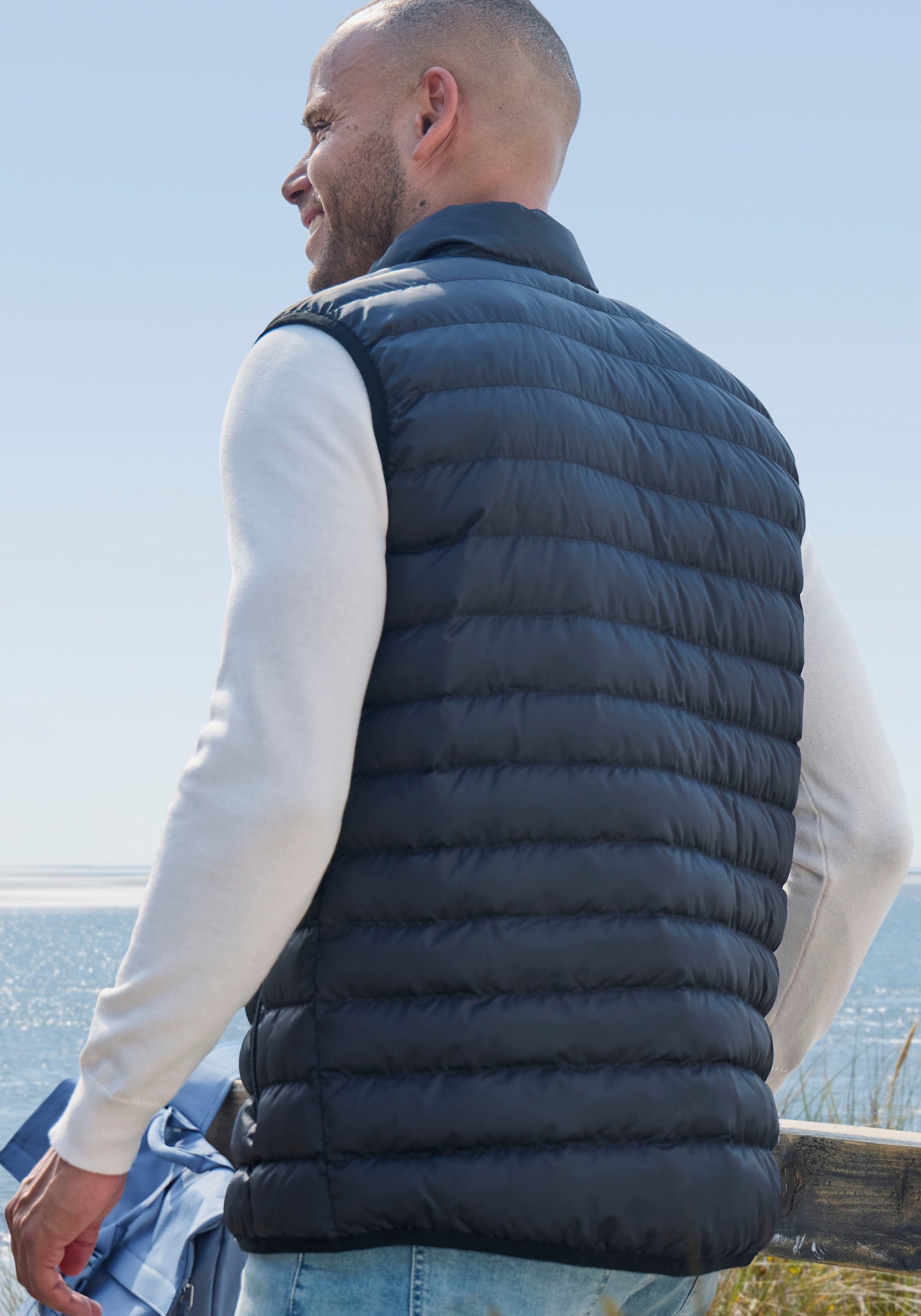 H.I.S Steppweste - schwarz