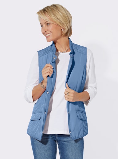 Gilet - middenblauw