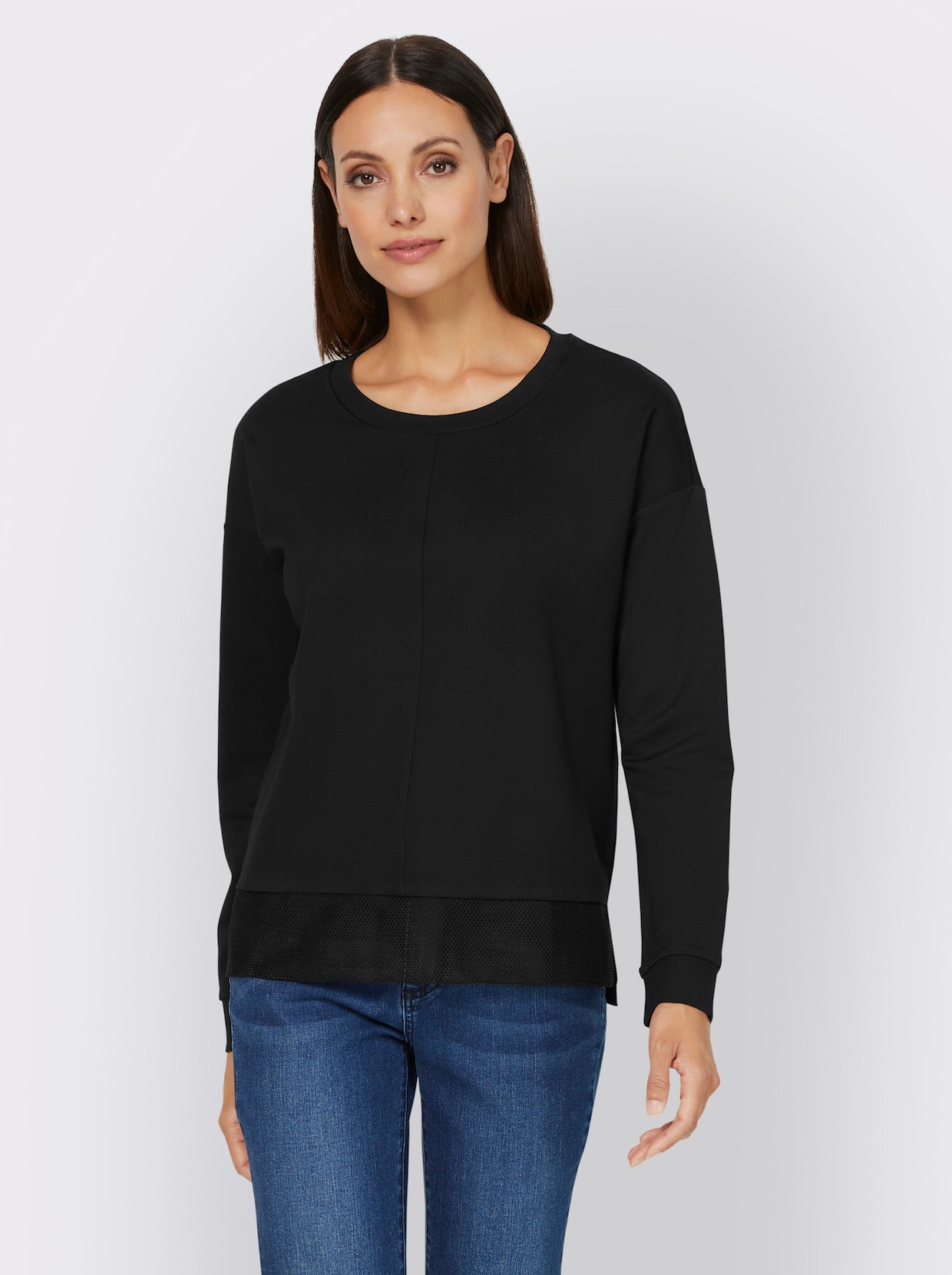 heine Sweatshirt - schwarz