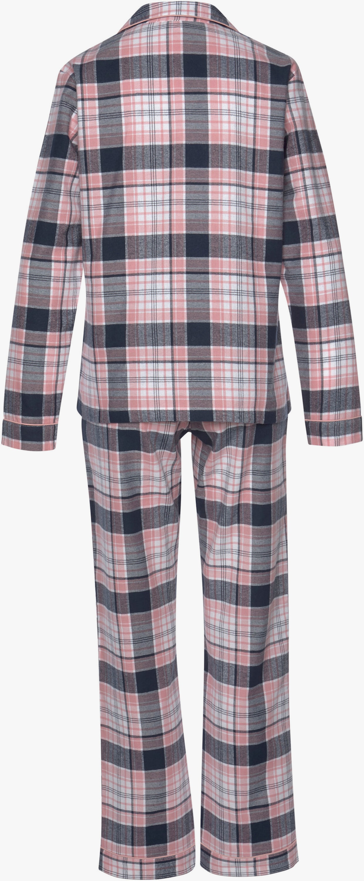 H.I.S Pyjama - lila/blauw/roze geruit