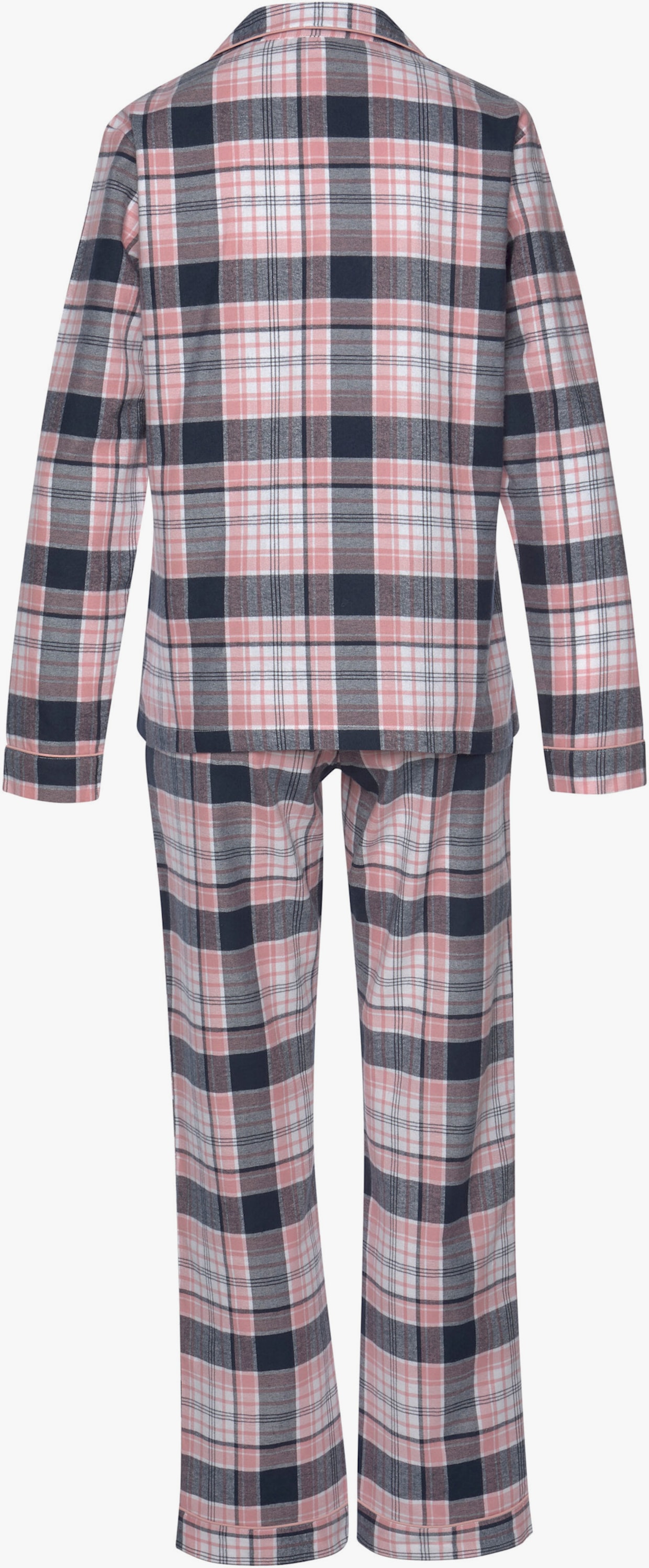 H.I.S Pyjama - lila-blau-rosa-kariert