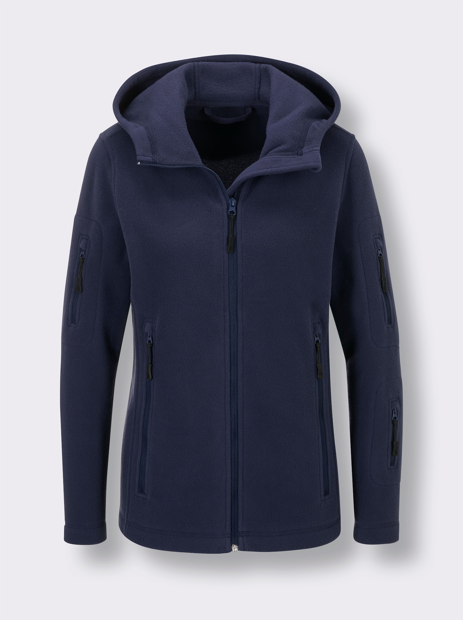 Catamaran Sports Fleecejack met 5 zakken - marine