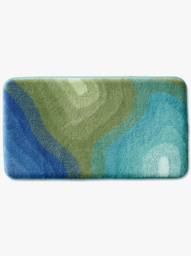 Kleine Wolke Badeteppich von Kleine Wolke - türkis