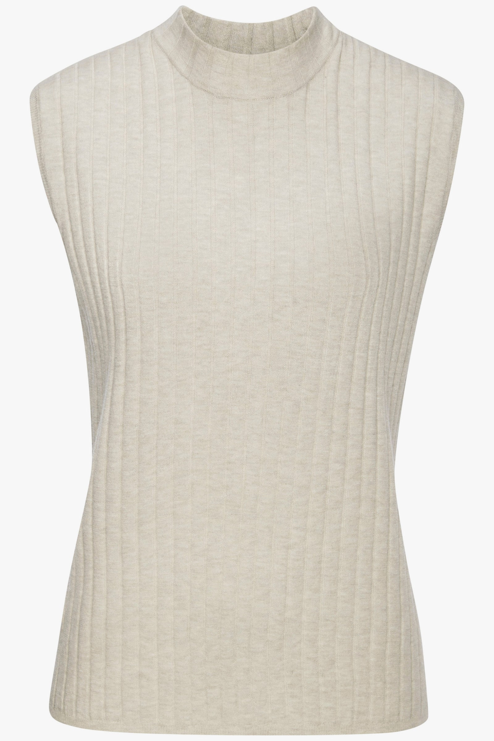 French Connection Tricottop - lichtgrijs gemêleerd