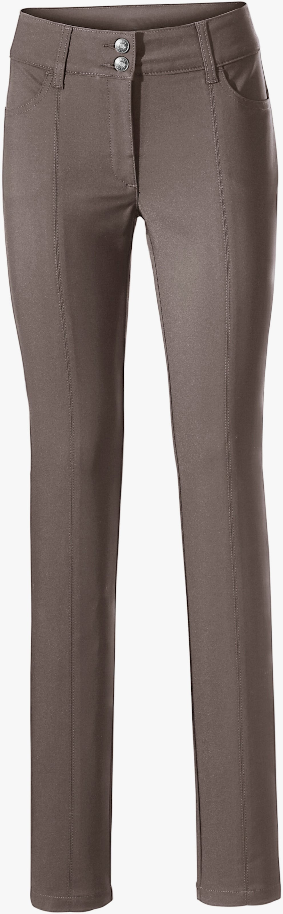 heine Pantalon skinny avec effet push-up - taupe