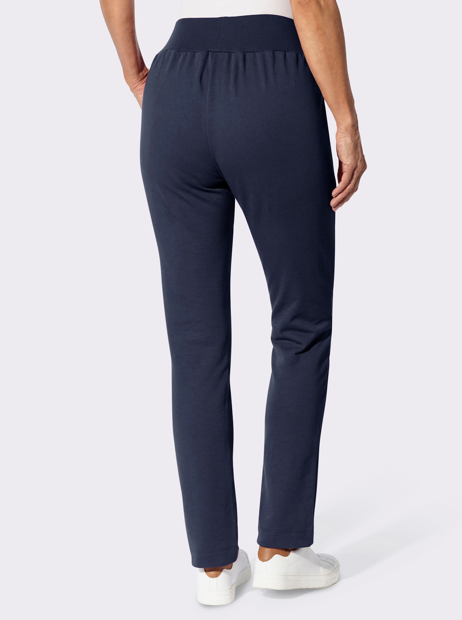 Jerseyhose mit angerauter Innenseite - marine