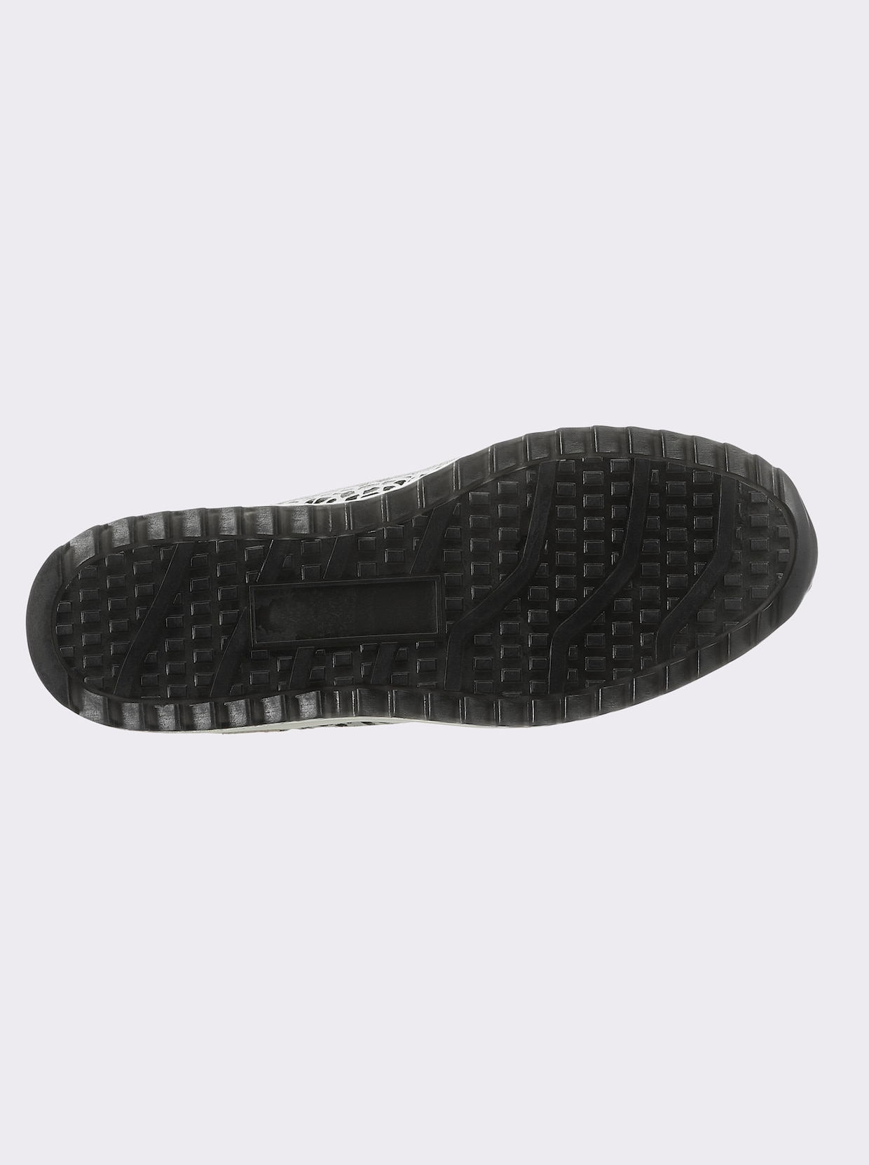 heine Sneaker - grau-weiß-gemustert