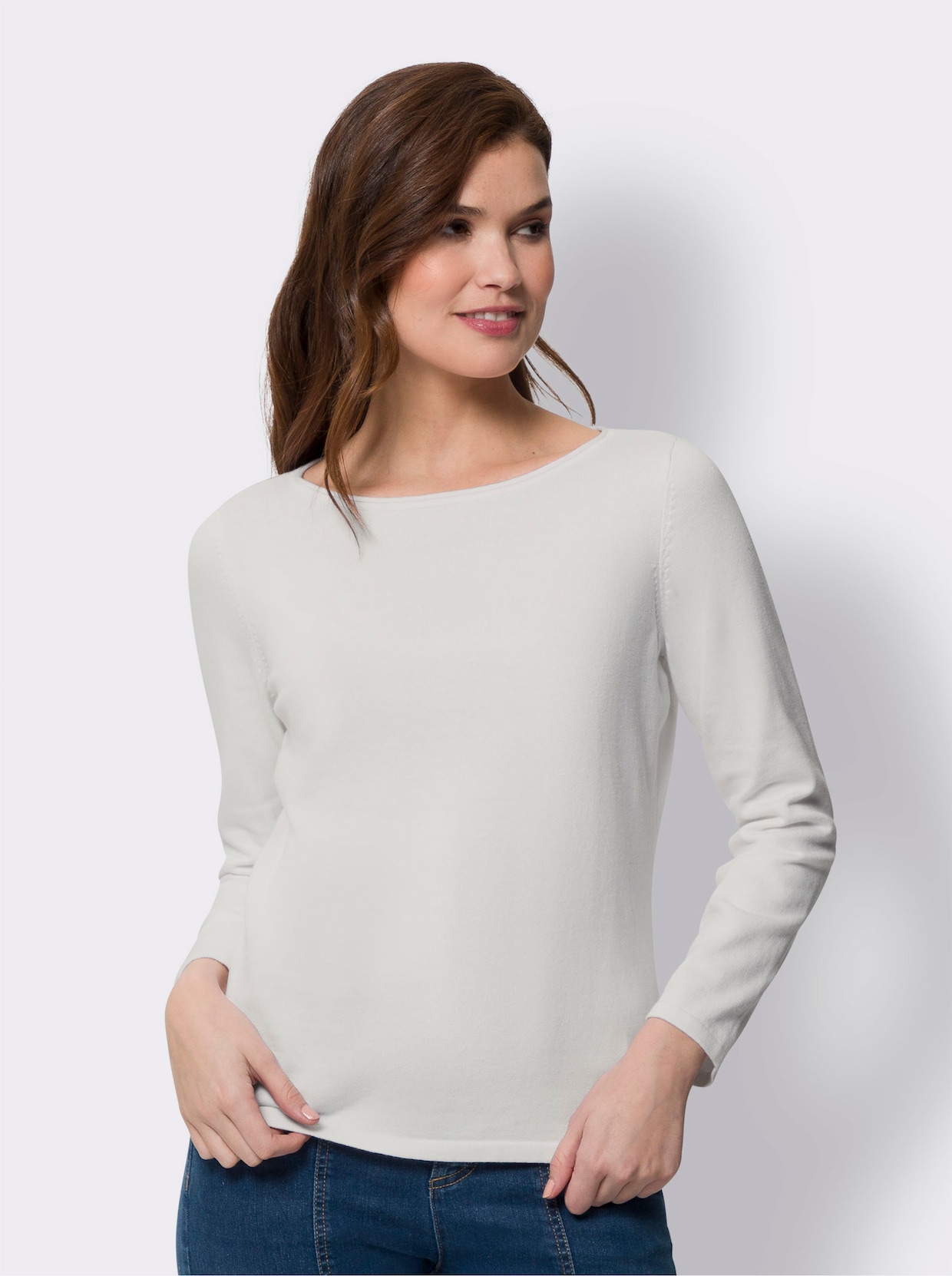 heine Pullover - weiss