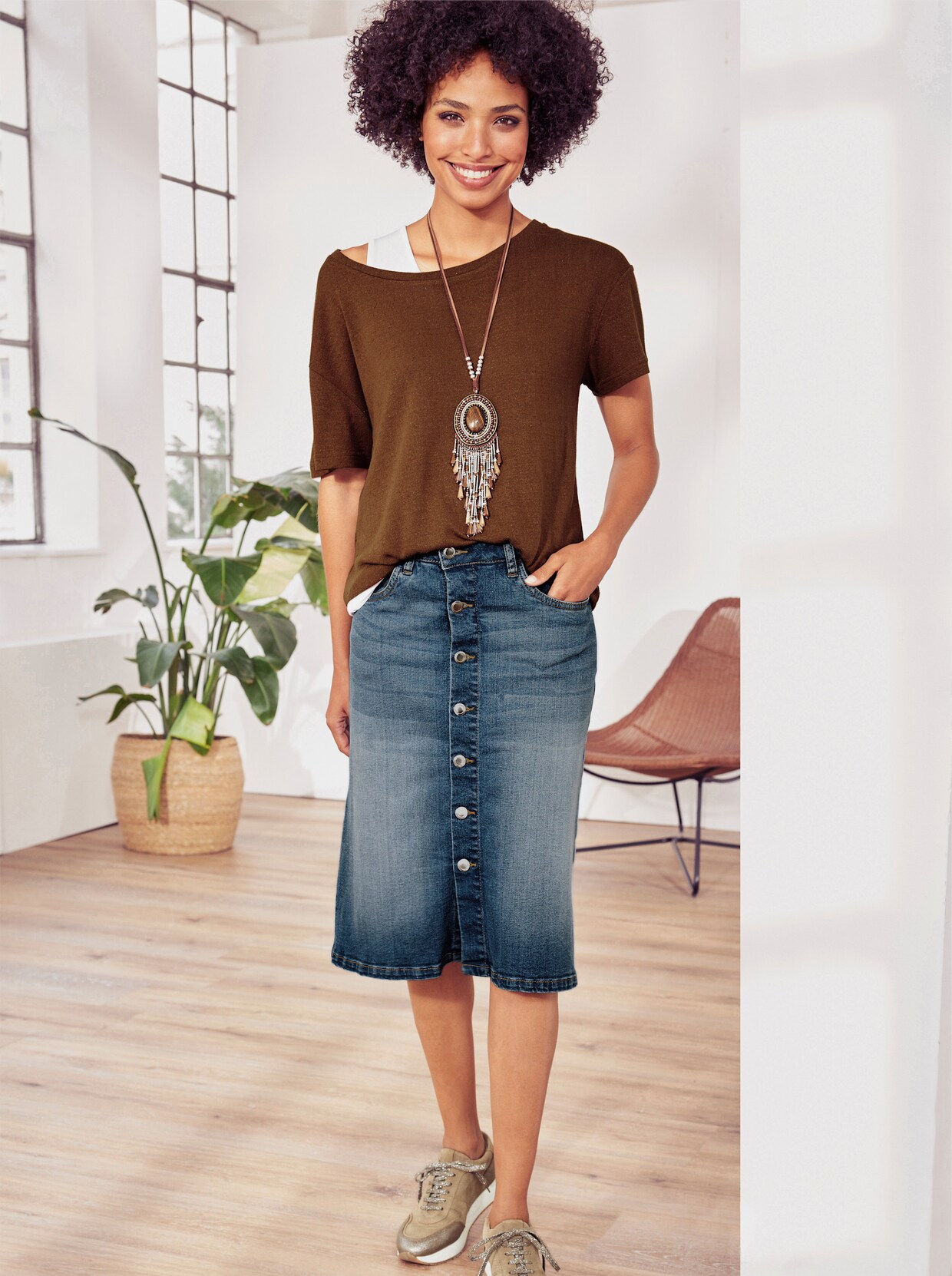 heine Shirt - braun