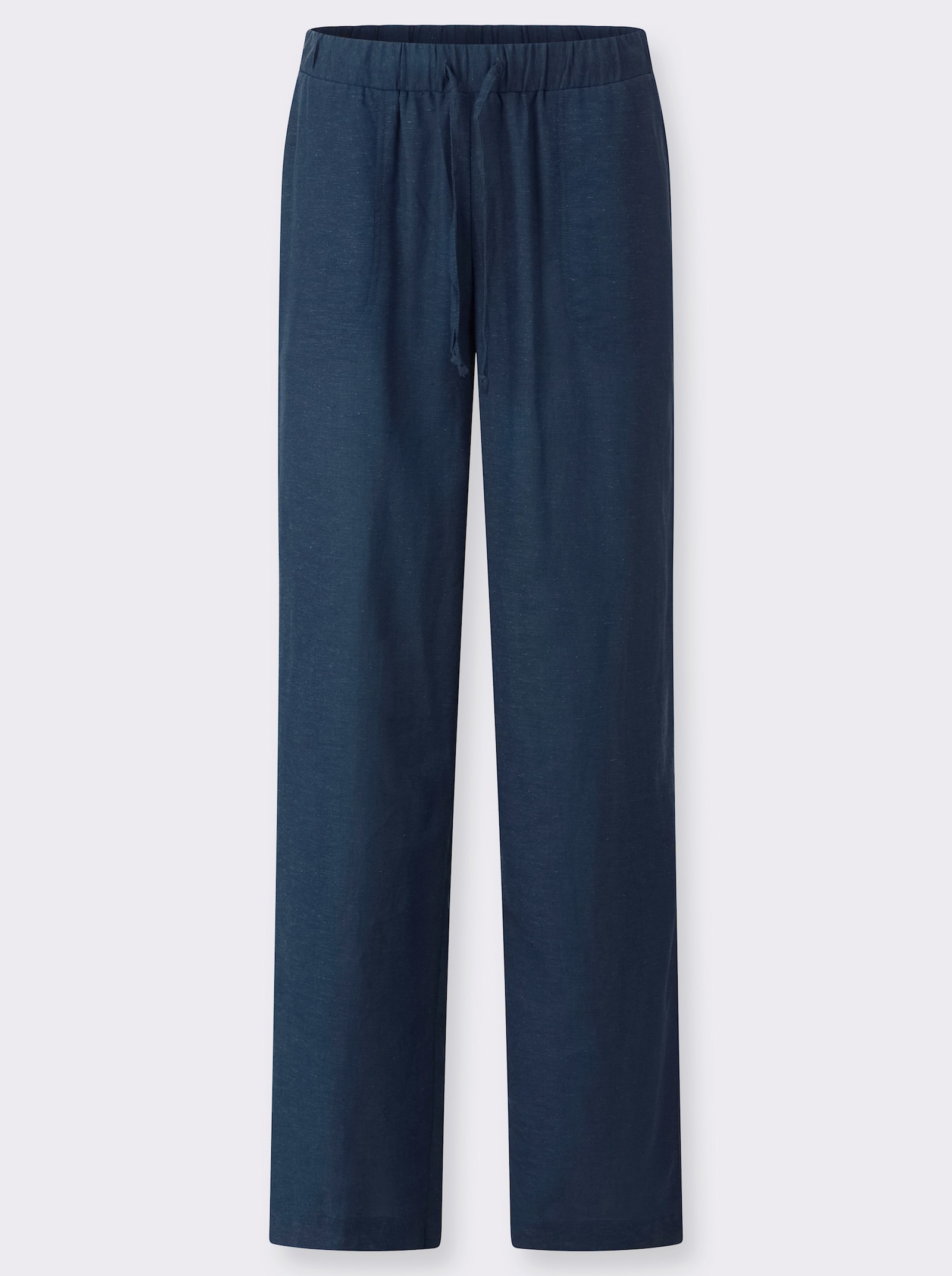 Schlupfhose mit Bindeband - dunkelblau