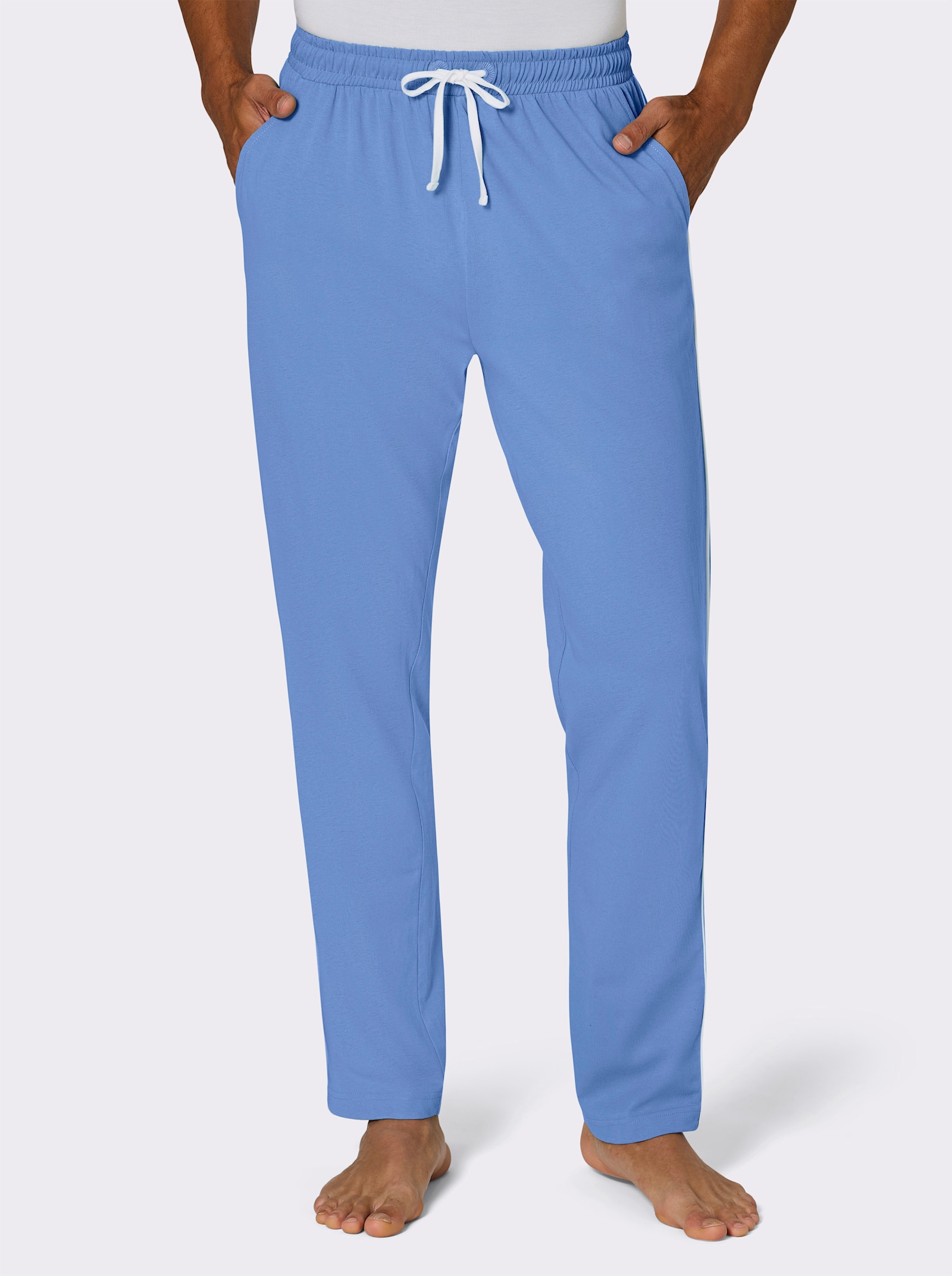 wäschepur men Hose lang - mittelblau