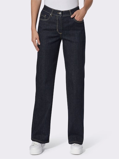 Jeans mit Nietenbesatz - dark blue
