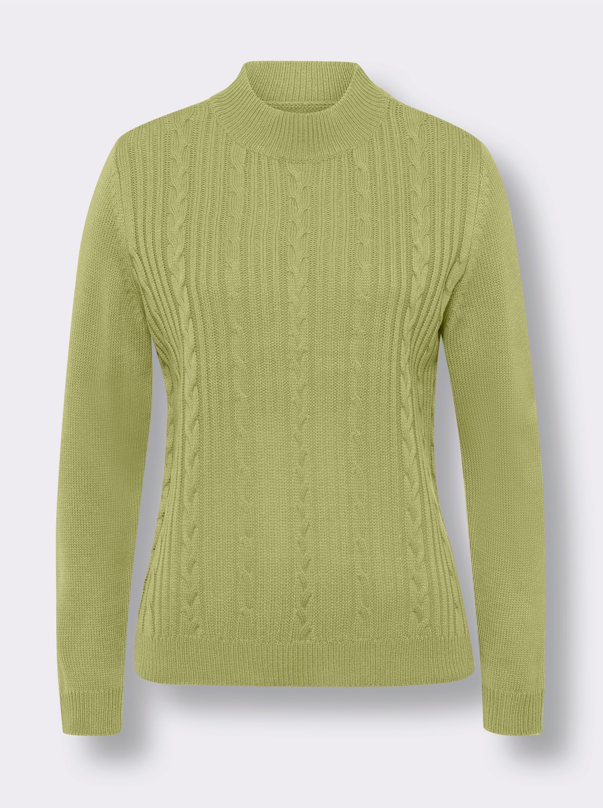 Pullover met lange mouwen - lindegroen