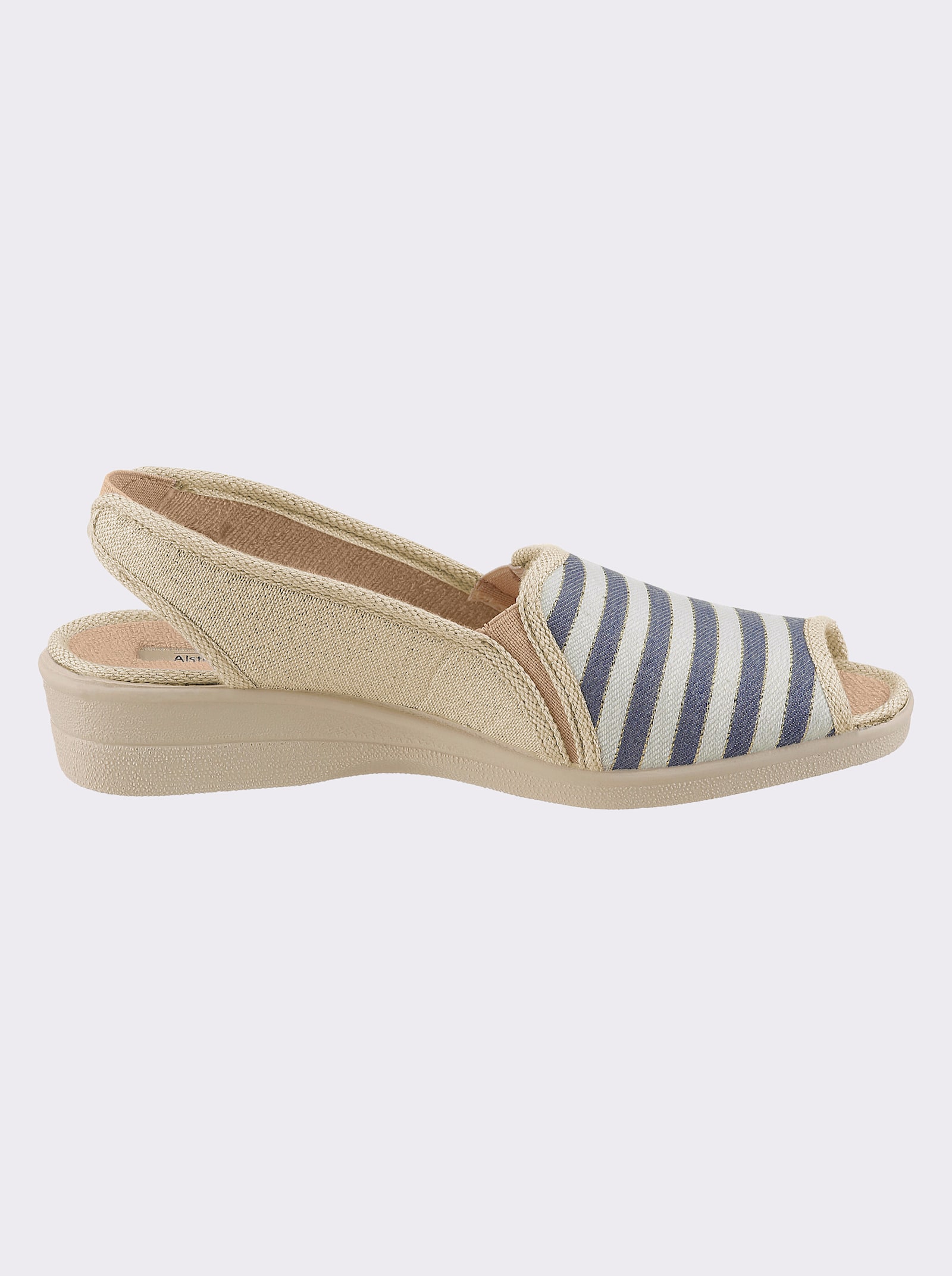 heine Sandale - blau-sand