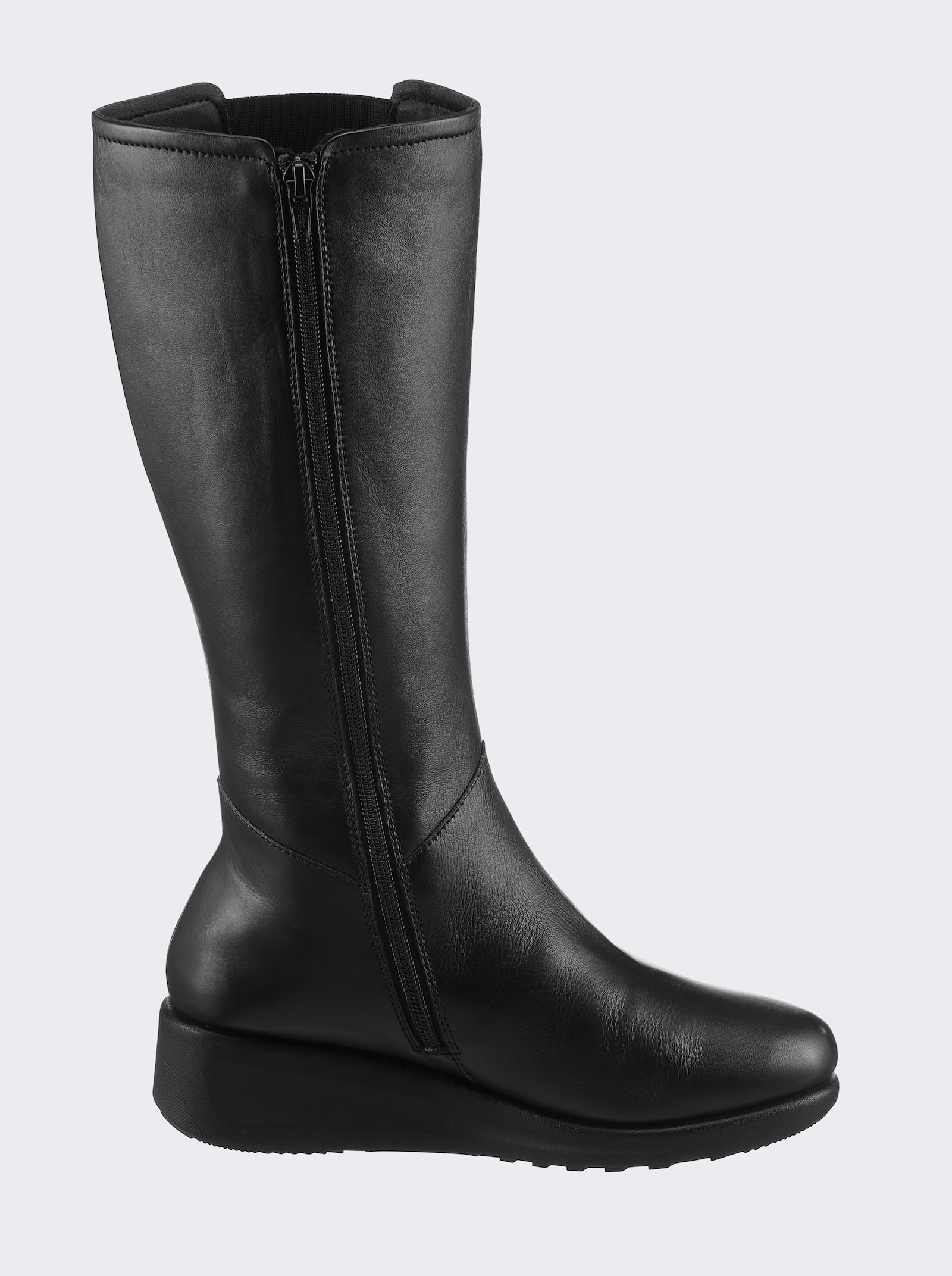 airsoft modern+ Laars met stretchinzet - zwart