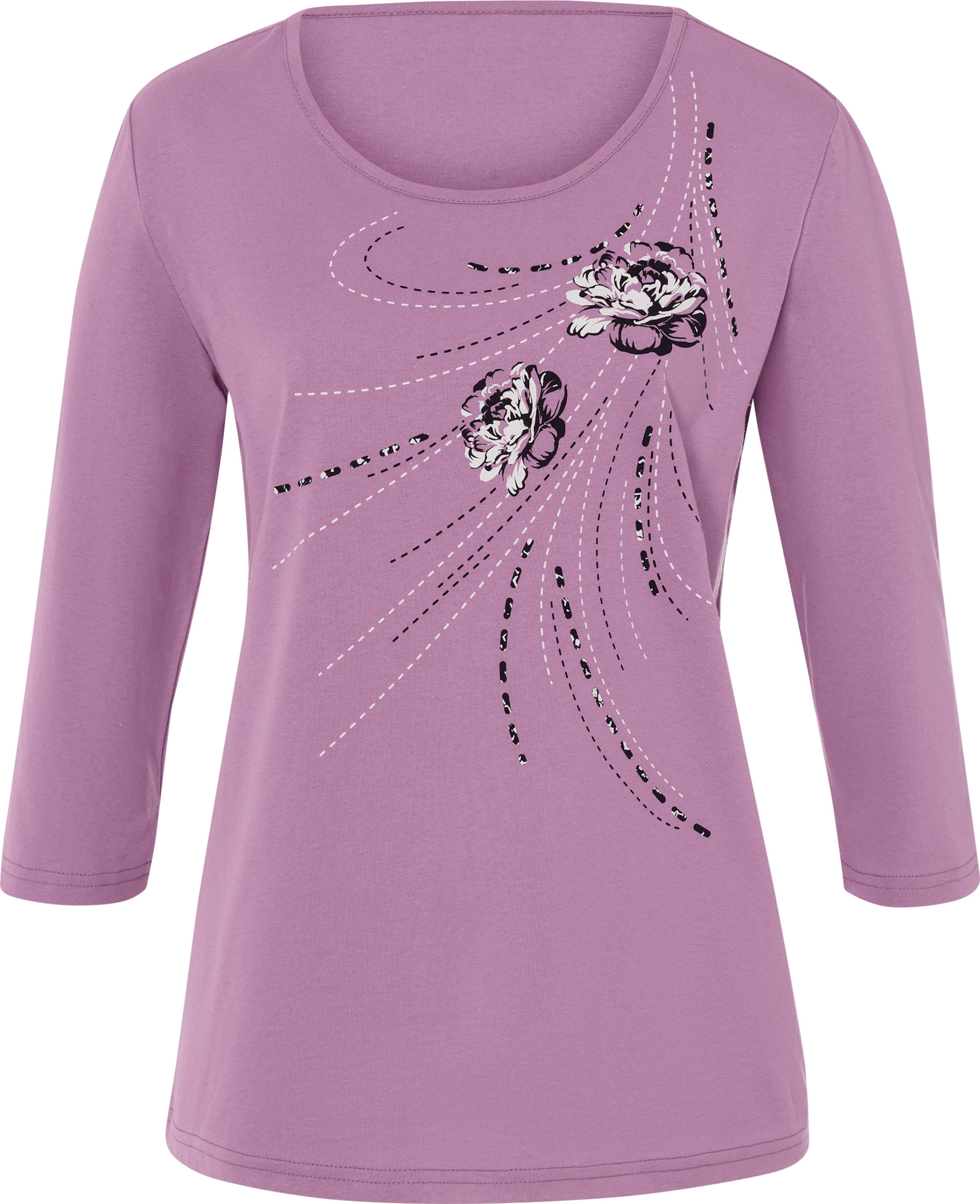 Classic Basics T-shirt Shirt met 3/4-mouwen (1-delig)