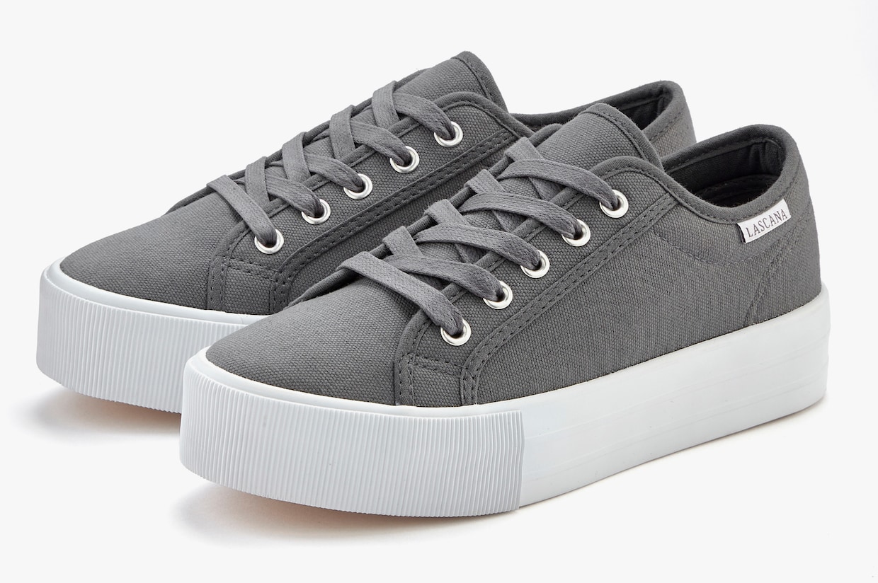 LASCANA Sneaker - antraciet