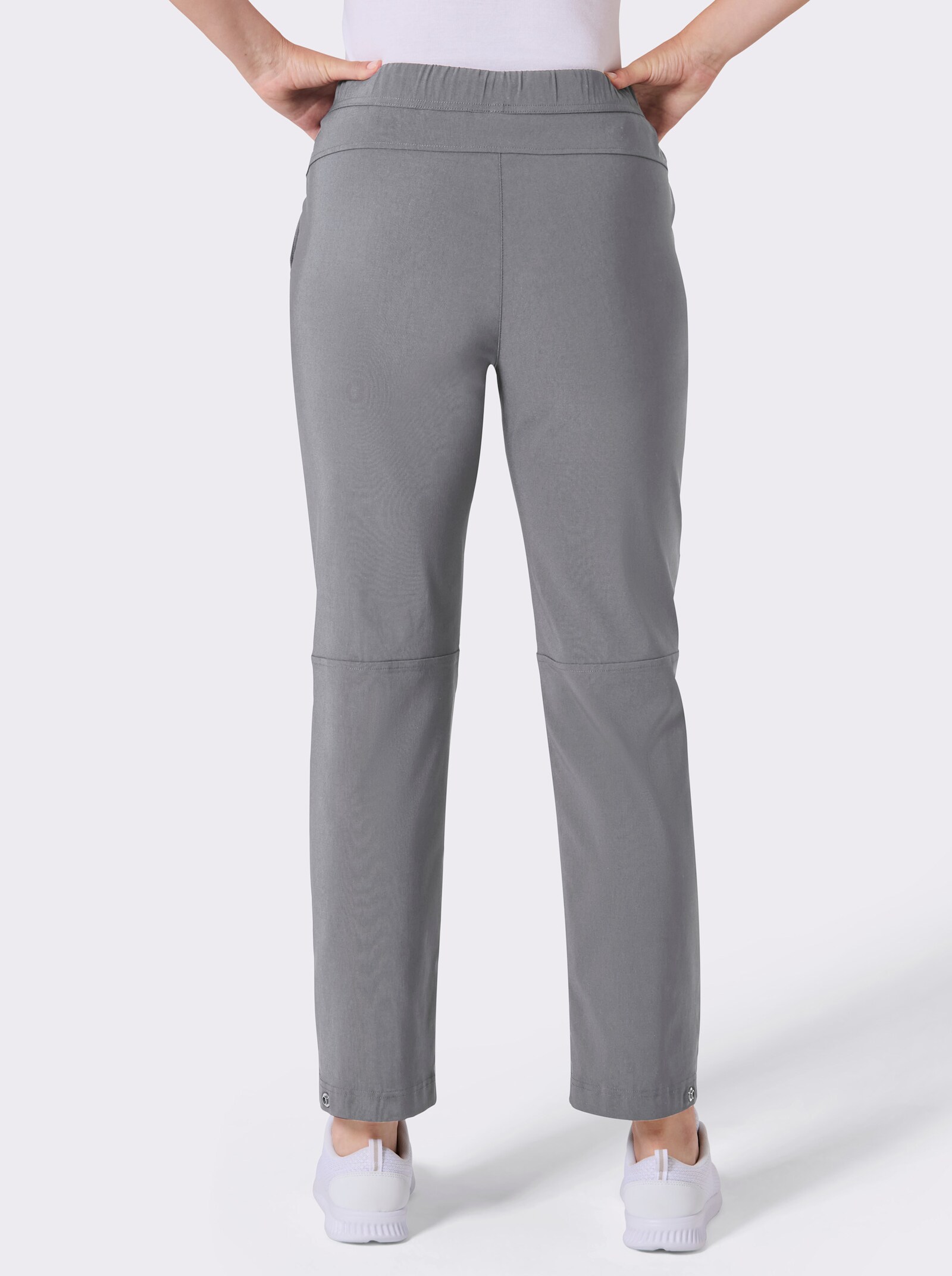 Catamaran Sports Freizeithose mit weitenregulierbarem Beinabschluss - steingrau
