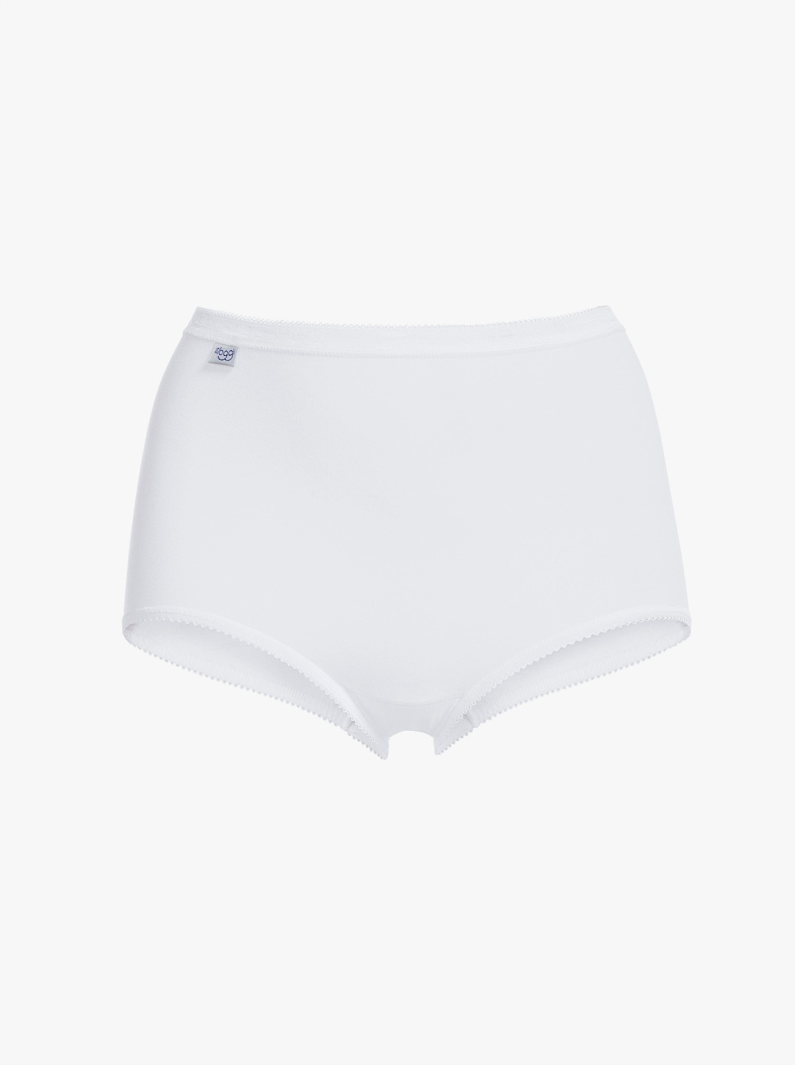 Triumph Tailleslip met geweven elastische band - wit