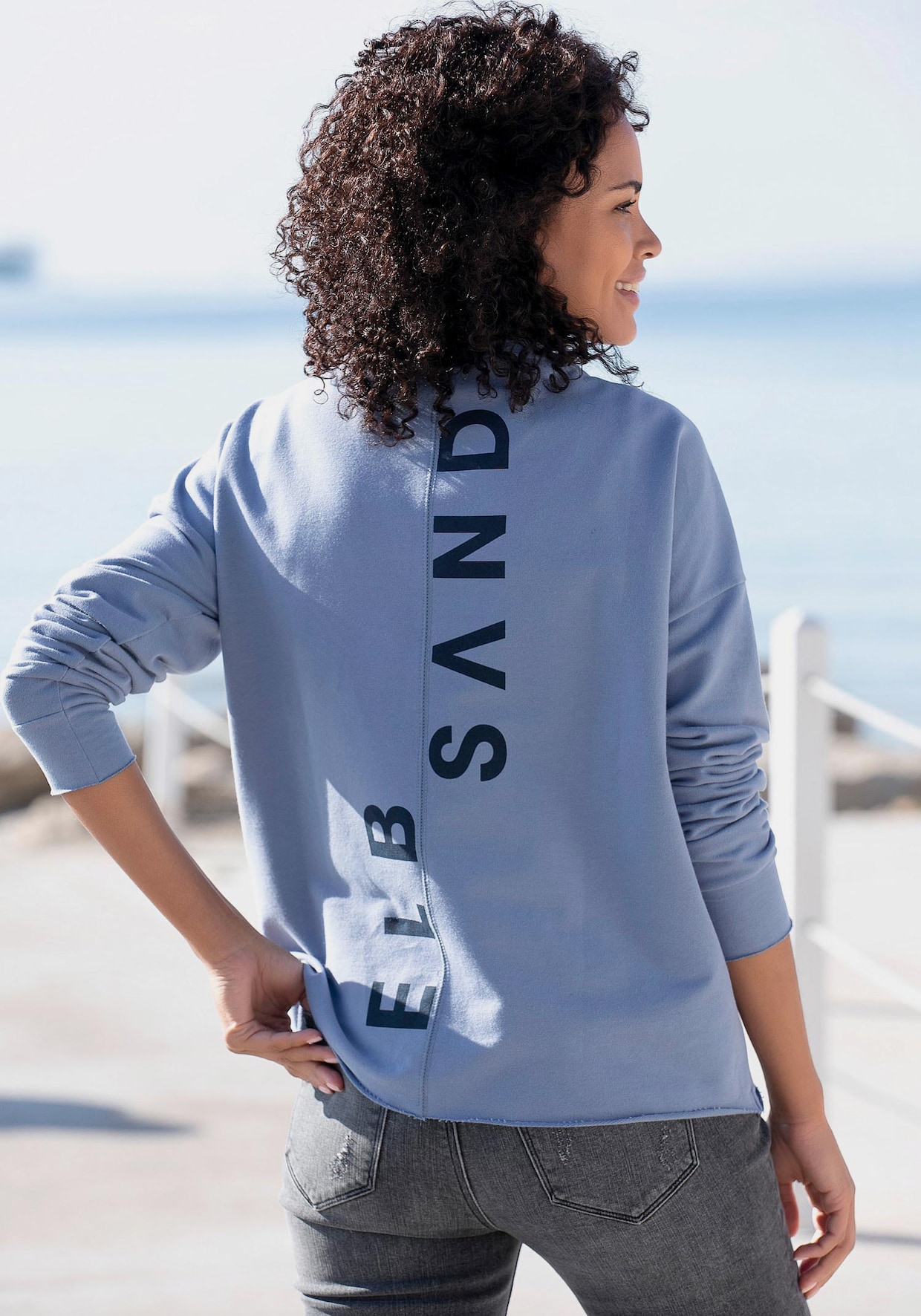 Elbsand Sweatshirt - blau