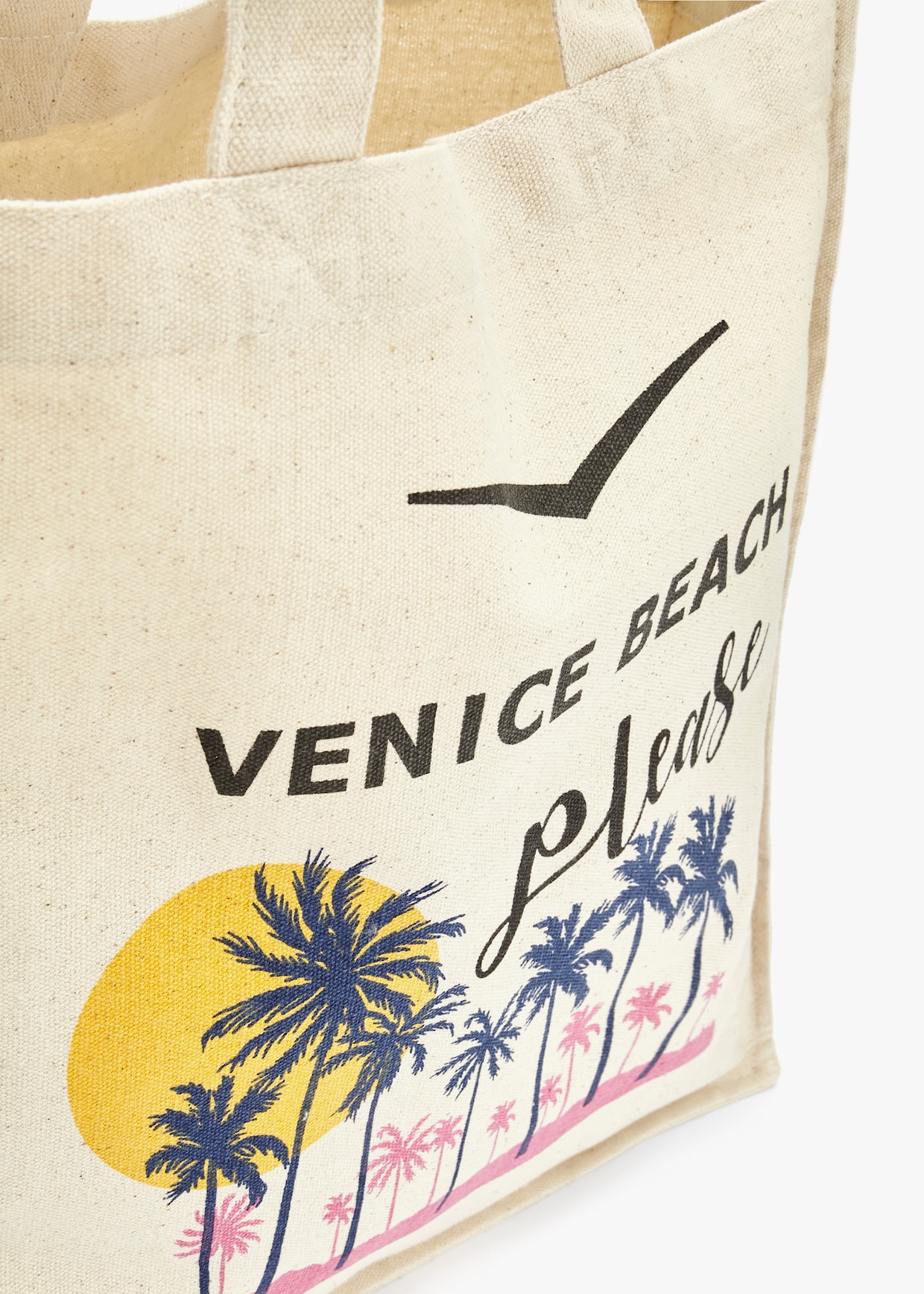 Venice Beach Shopper - beige