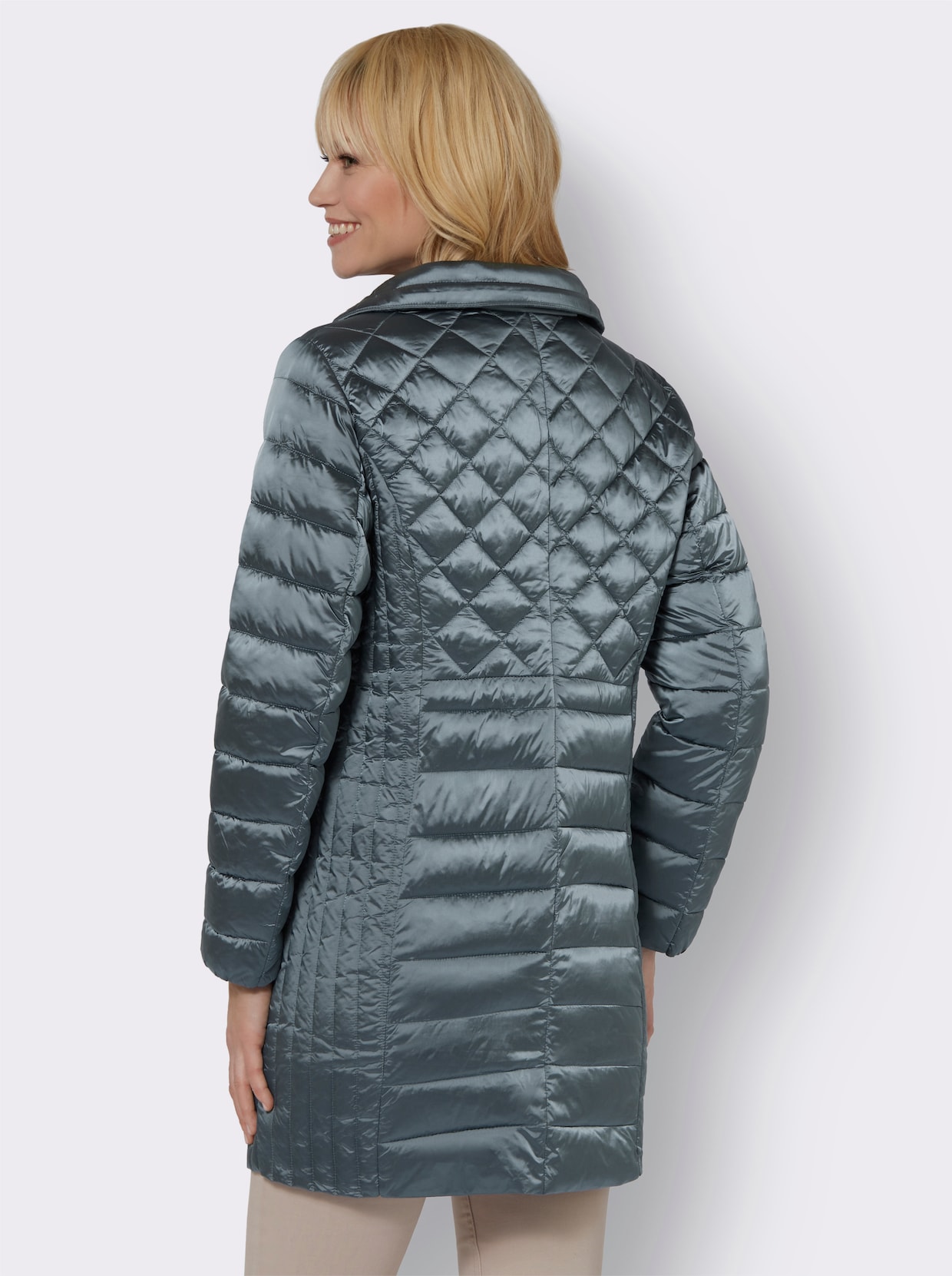 Winterjacke - aqua