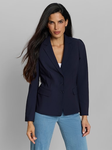 heine Blazer mit dezenten Puffärmeln - marine