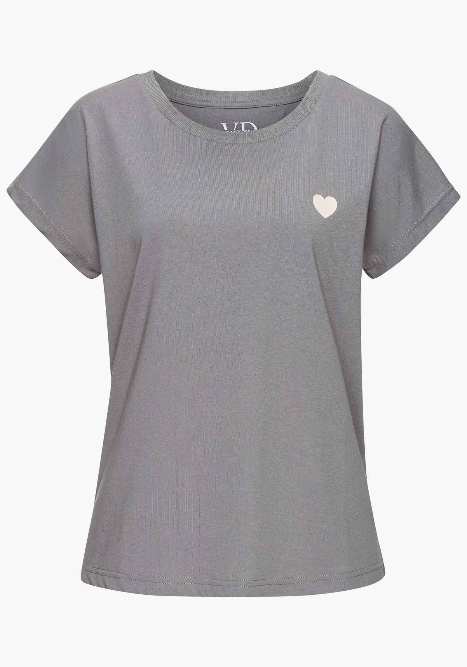 Vivance Dreams by Lascana Pyjama - taupe + rosa