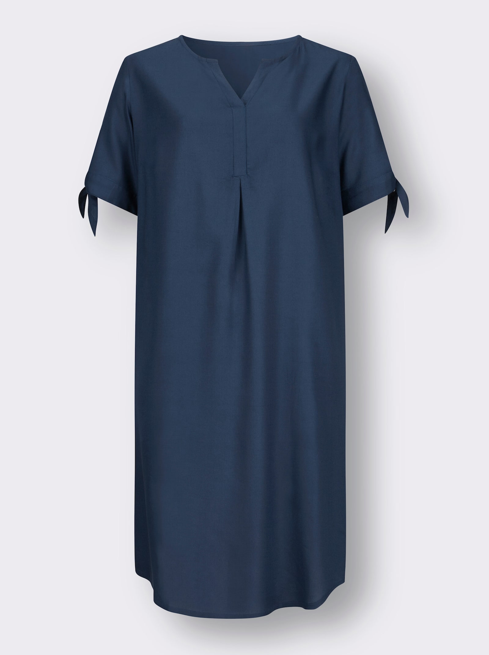 Tuniekjurk in comfortmodel - donkerblauw