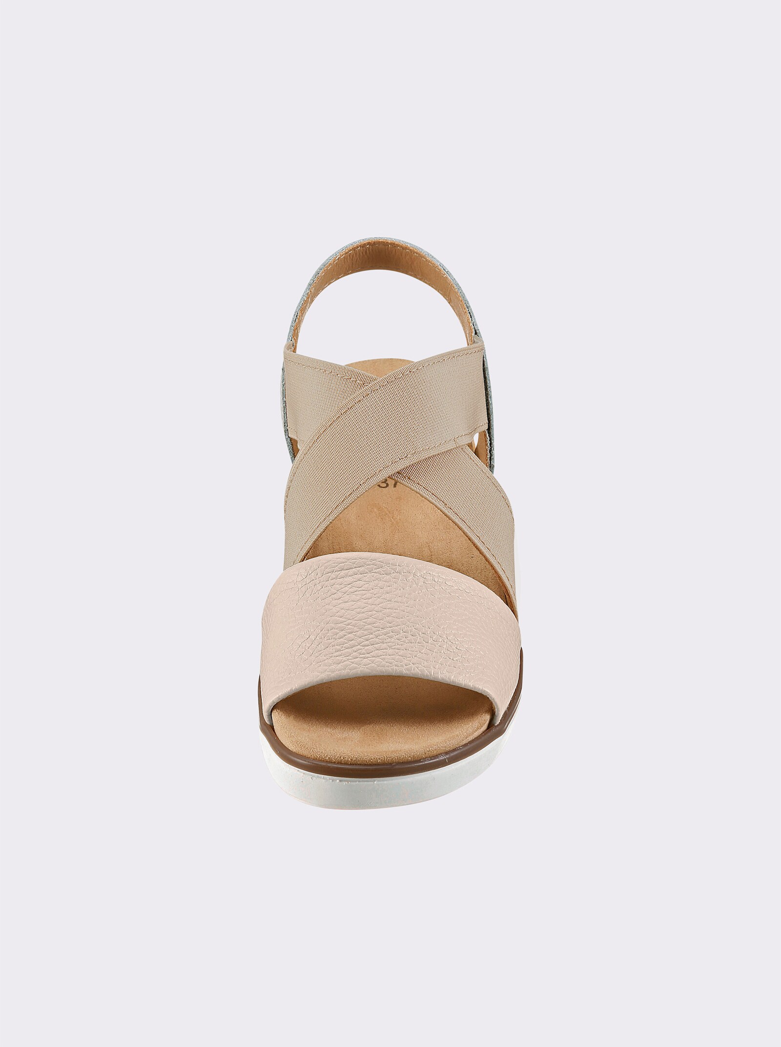 heine Keilsandalette - beige