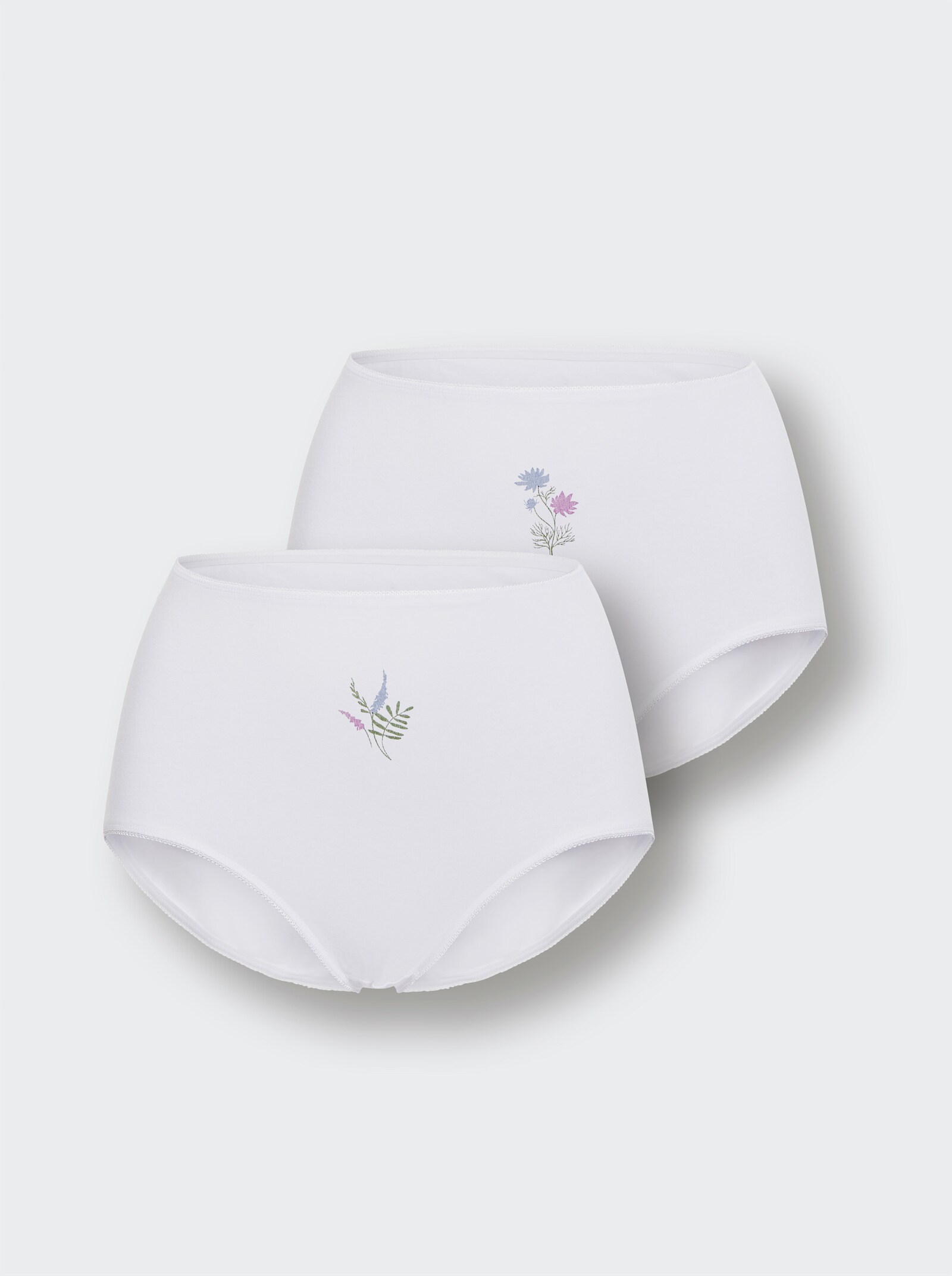 wäschepur Kalhotky s pasem - bílá