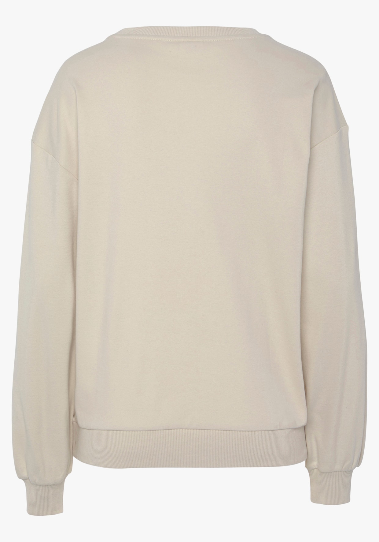 LASCANA Sweatshirt - creme