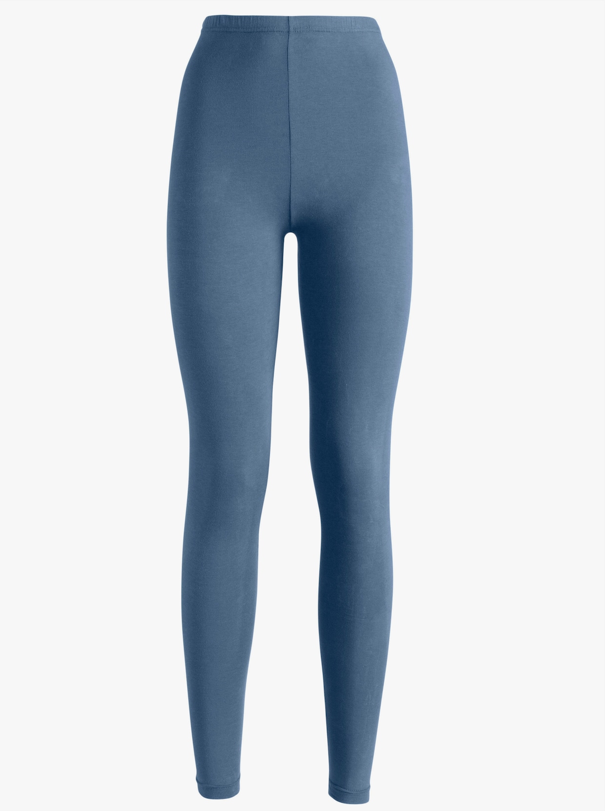 wäschepur Lange legging - zwart + jeansblauw