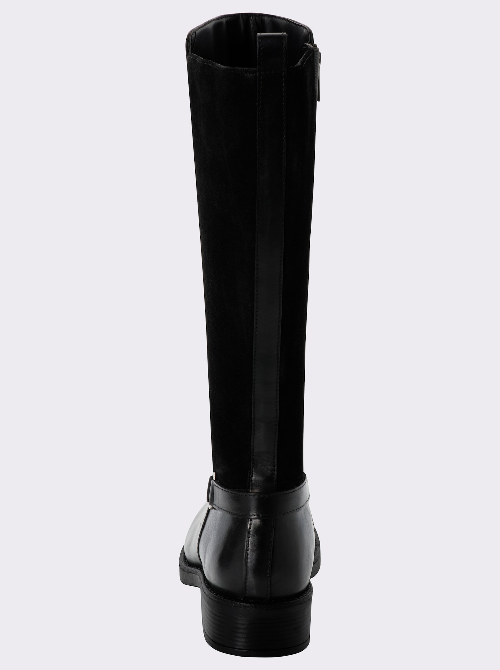 sheego Weitschaftstiefel in 2 Schaftweiten - schwarz