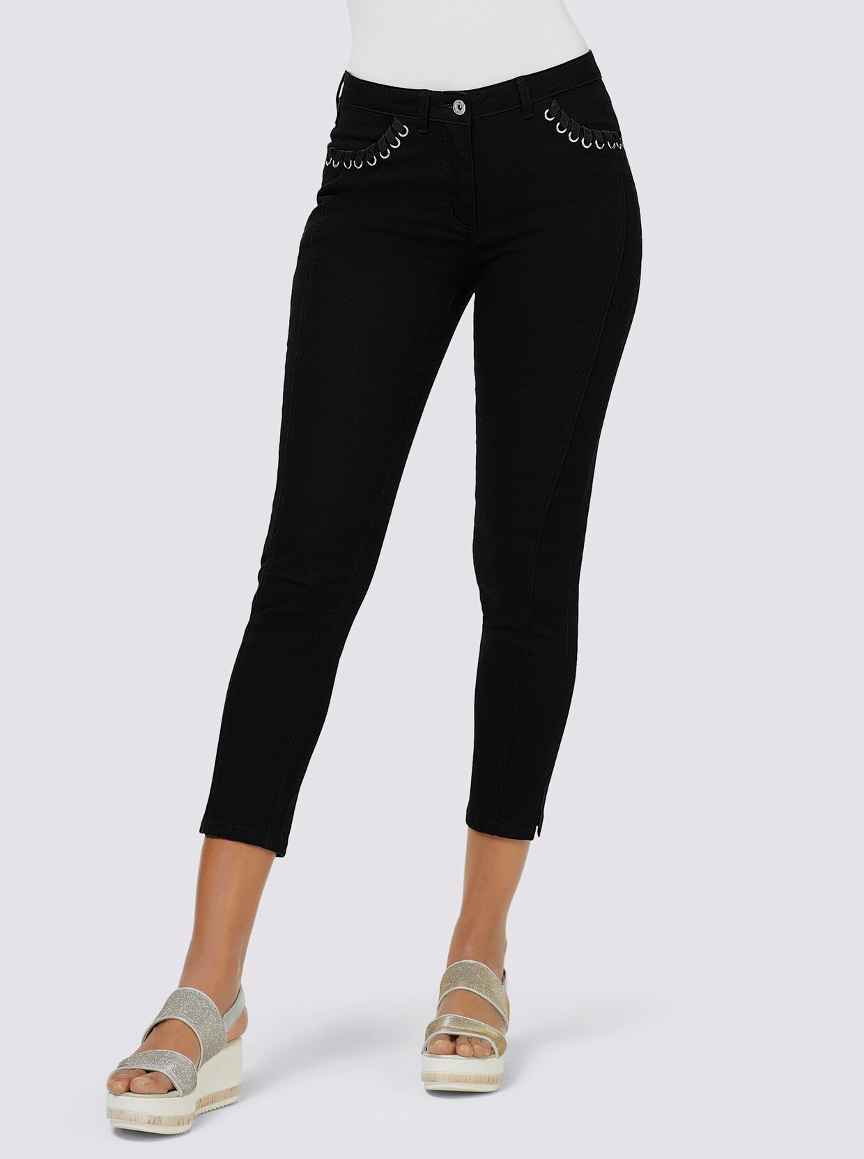 Jeans - schwarz