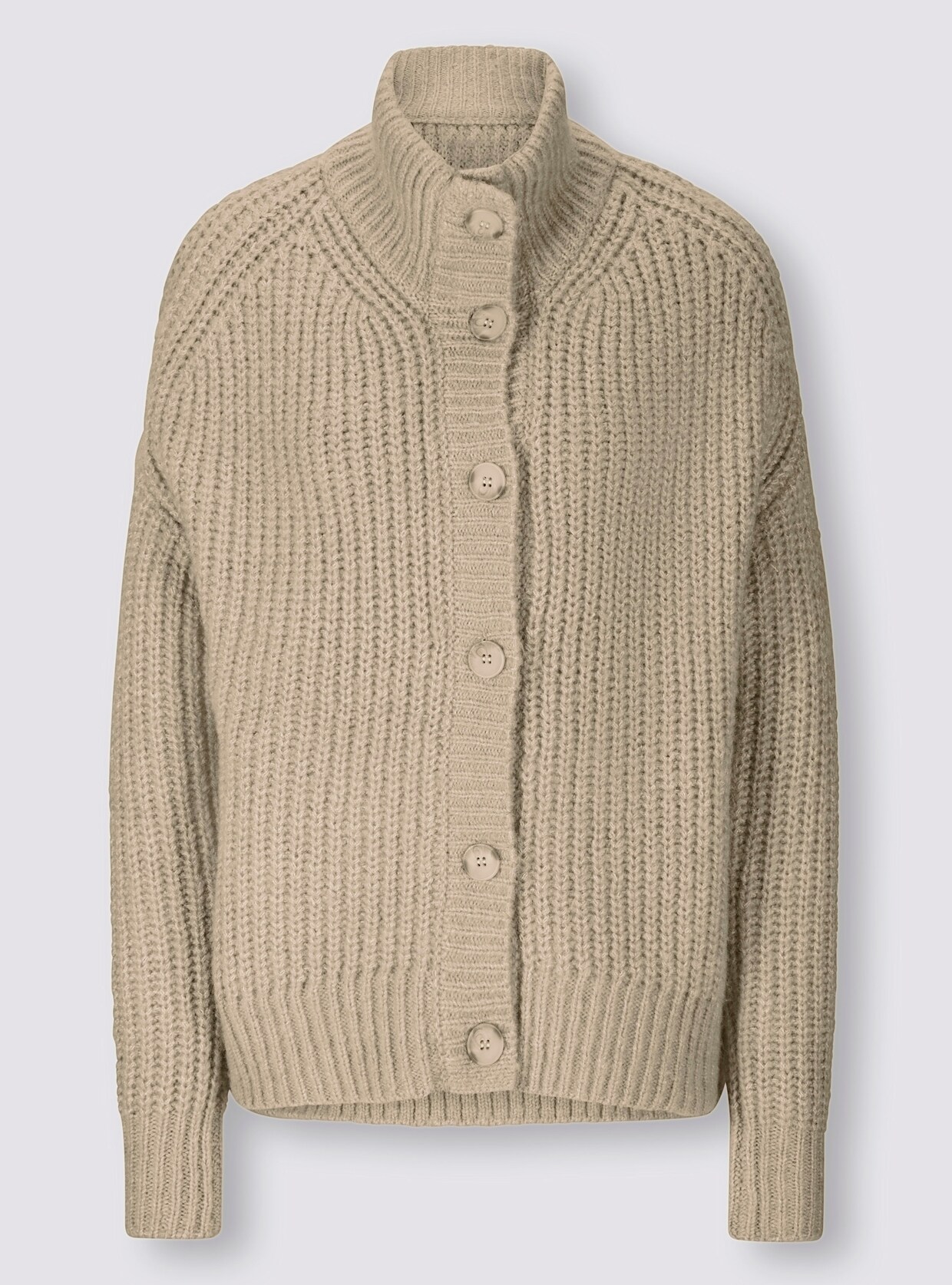 heine Vest - zand gemêleerd