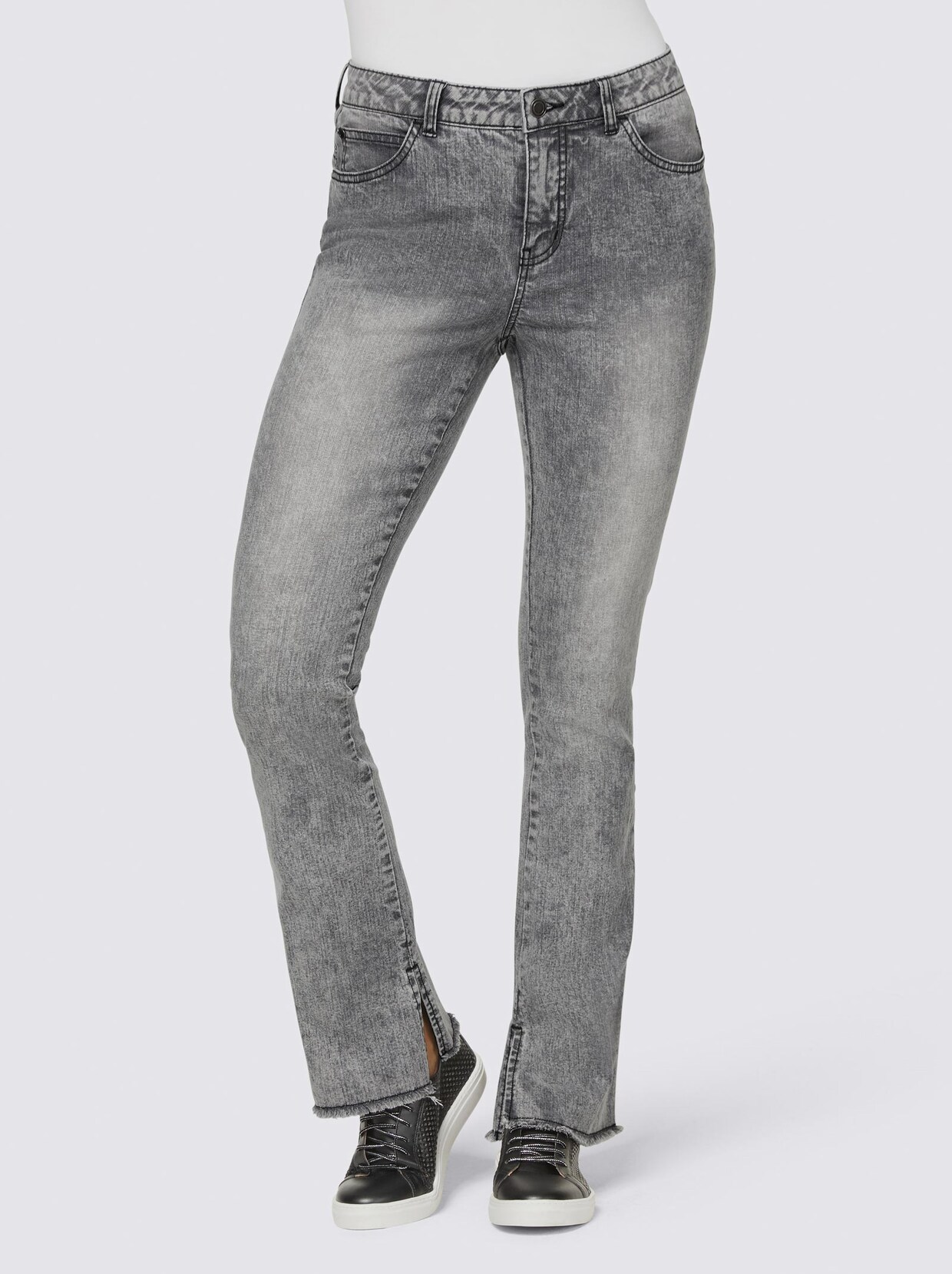 Rick Cardona Push-up-Jeans - light grey-denim