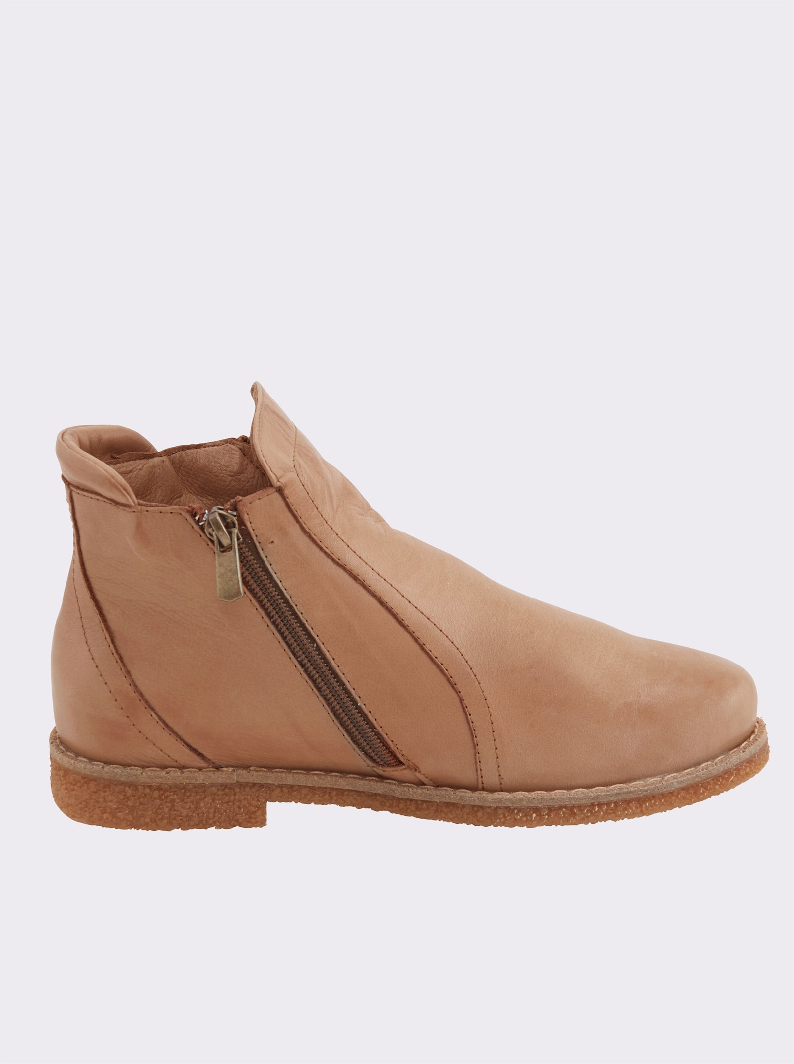 Andrea Conti Bottines - couleur chamois