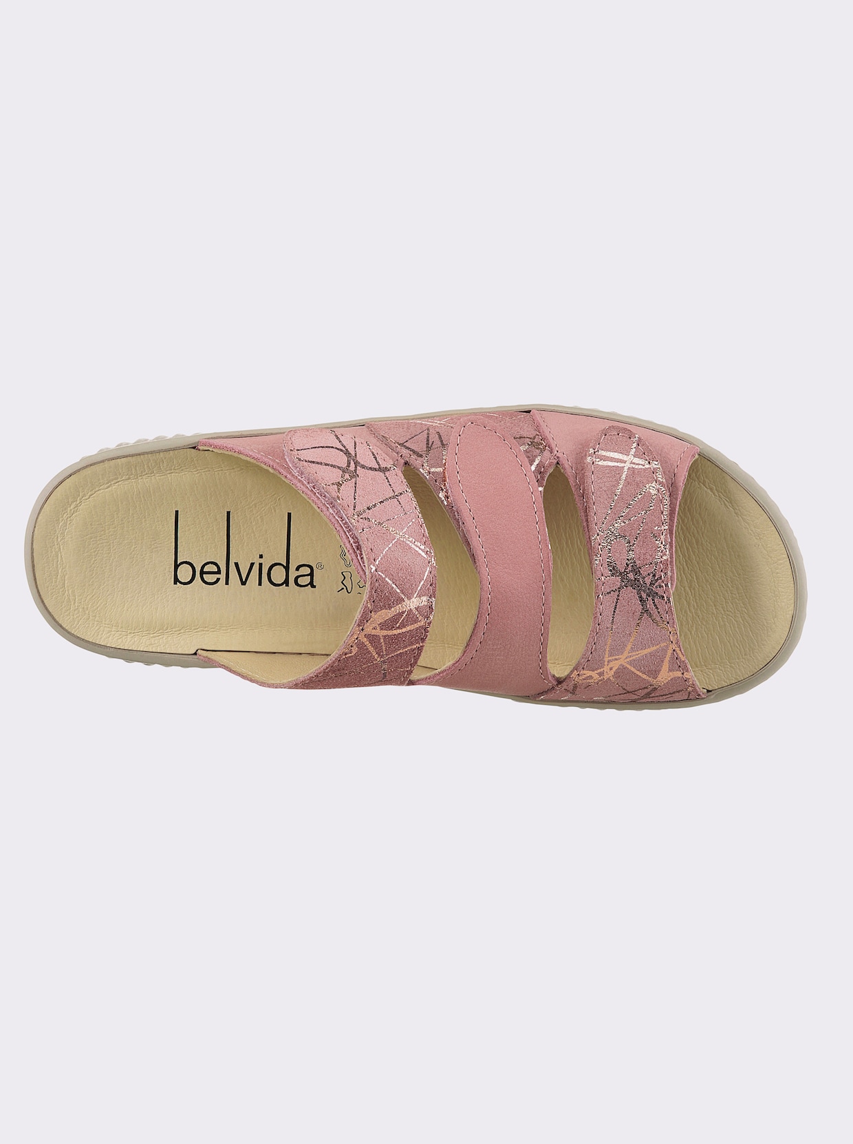 Belvida Pantolette - rosenholz