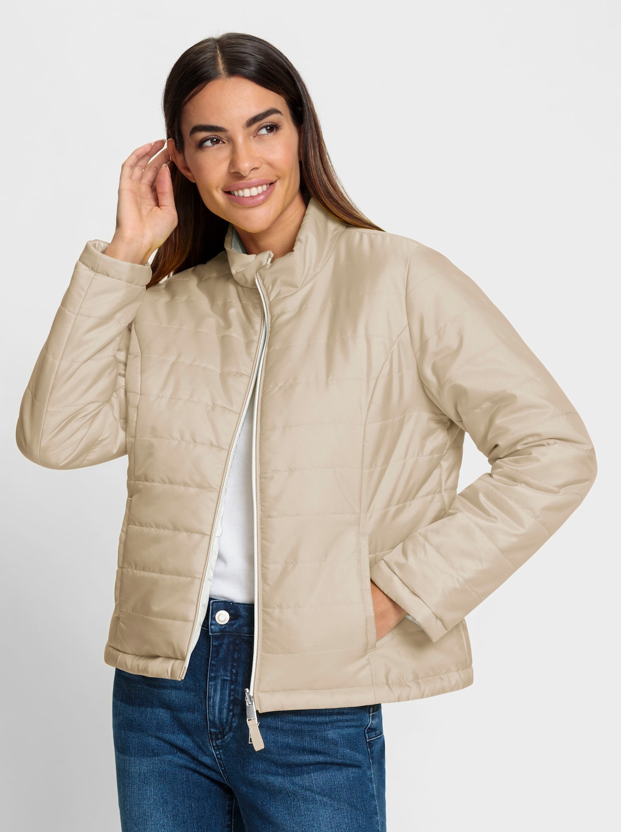 heine Wendejacke - ecru-beige