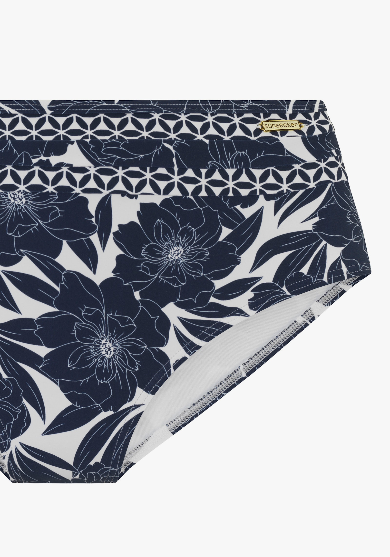 Sunseeker Badehose - marine bedruckt