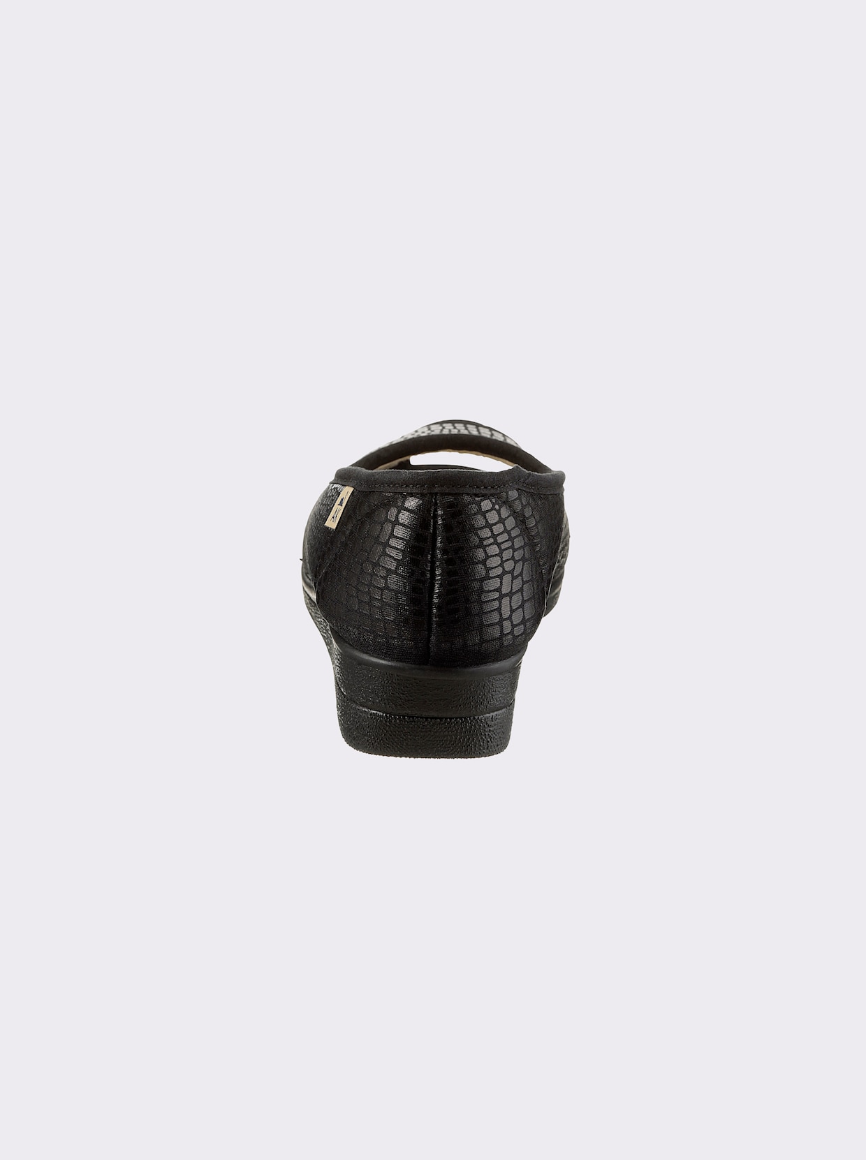 Slipper - schwarz