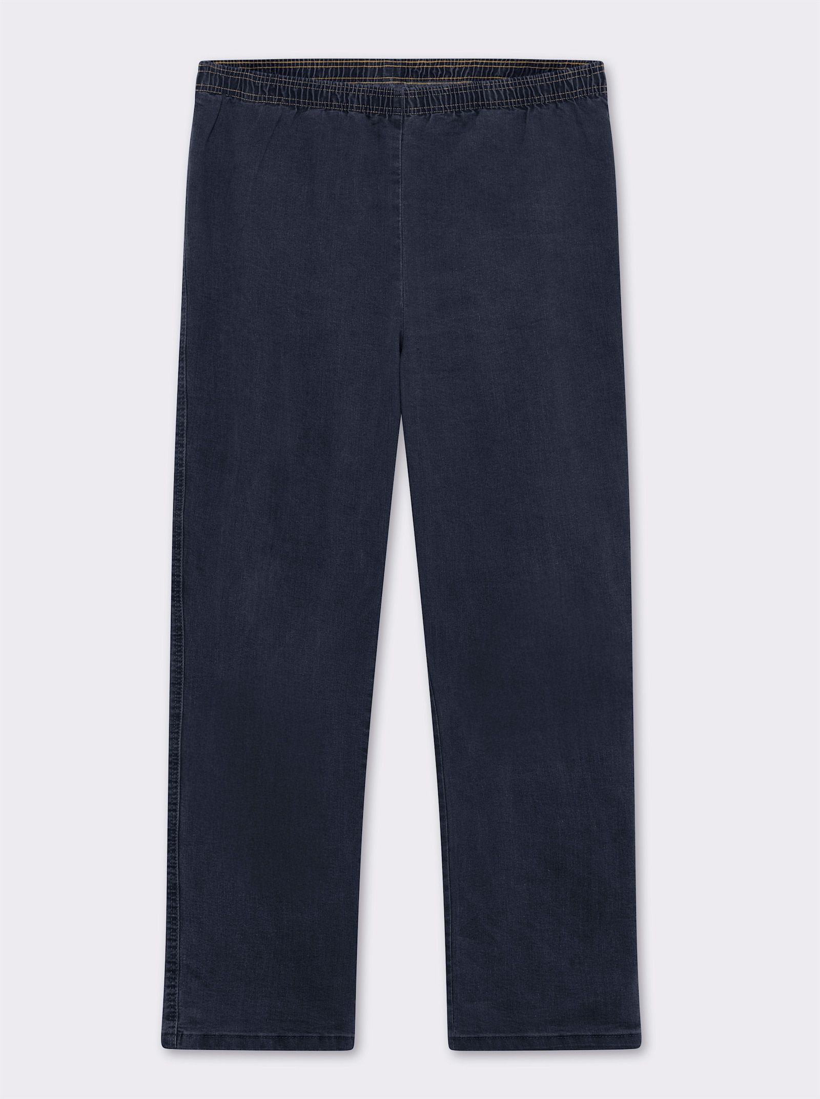 Stretch-Jeans mit Rundum-Dehnbund - dark blue