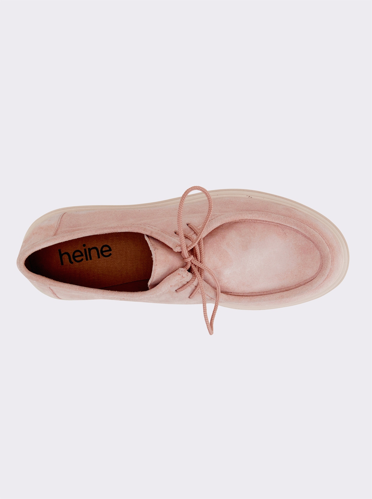 heine Chaussures à lacets - rose