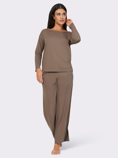 wäschepur Schlafanzug - taupe