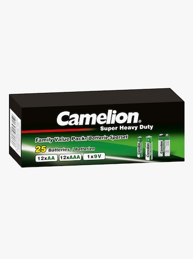 Batterien - grau + grün