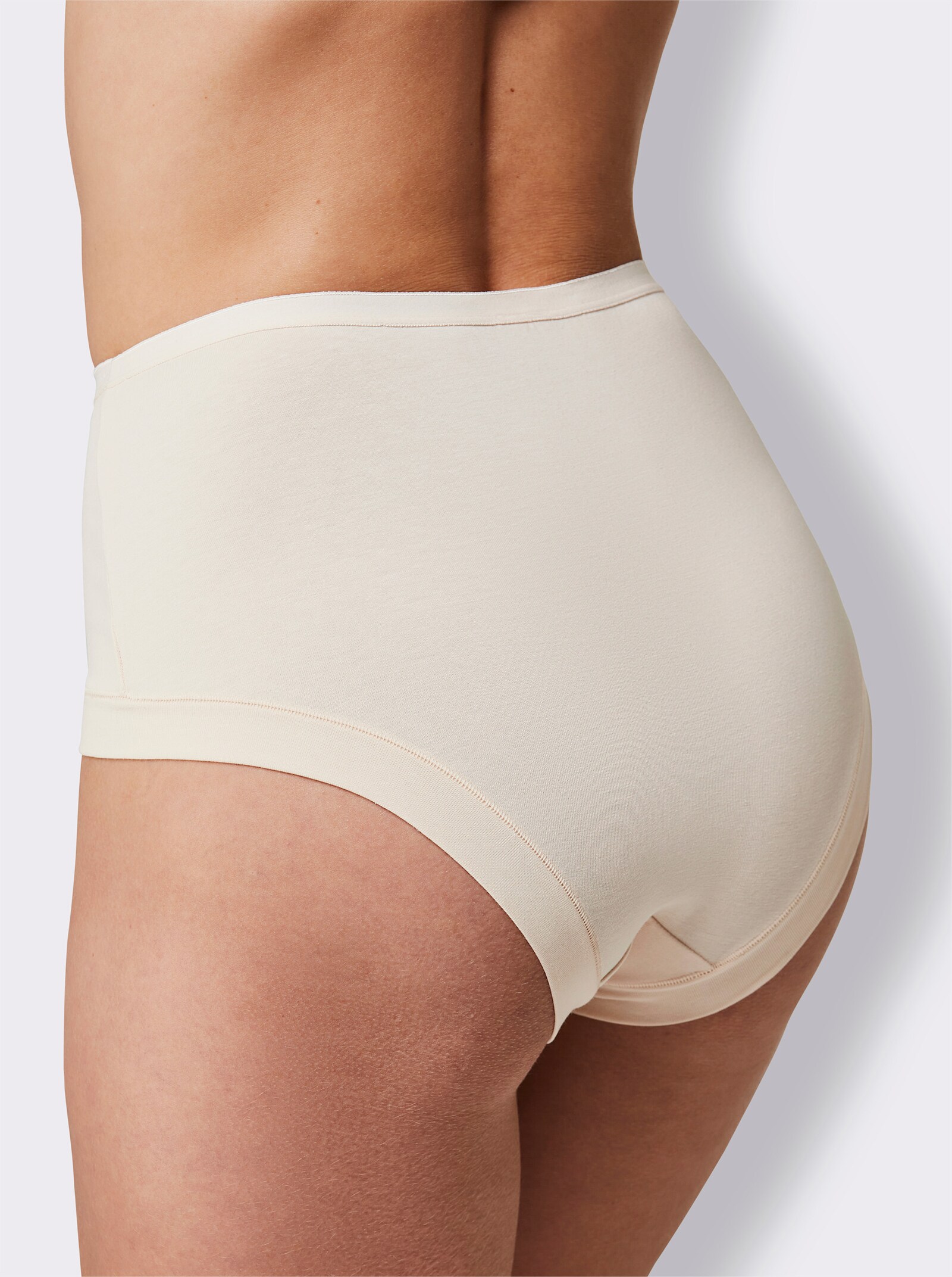 wäschepur Taillenslip mit elastischem Bund - elfenbein
