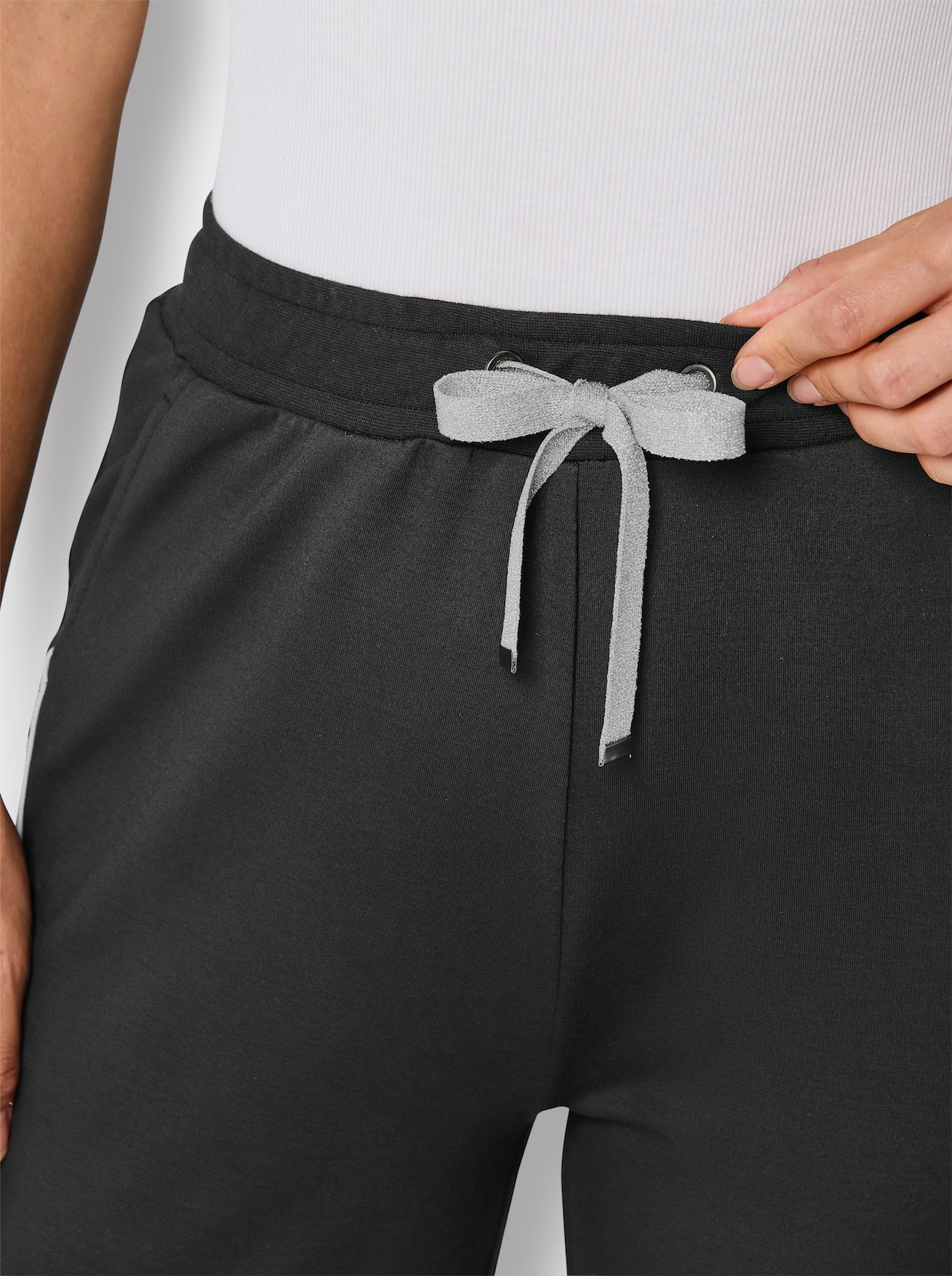 CREATION L PREMIUM Modal-Viskose-Hose - schwarz