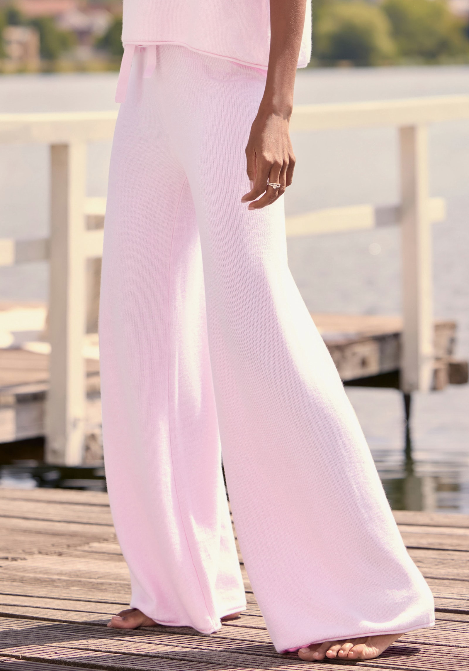 Elbsand Loungehose - rosa